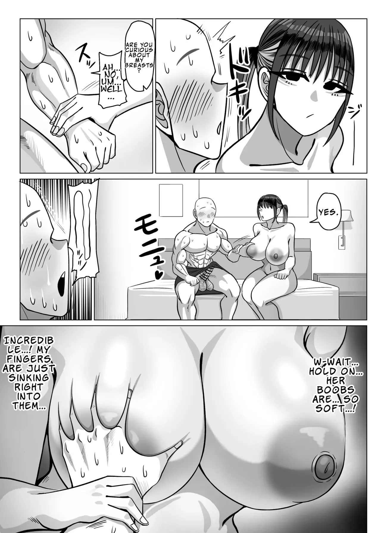 [Onigiri to Okazu (Echigooriman)] SEX Personal Trainer no Muhyoujou Kyonyuu Onee-san ni Tantan to Fude Oroshitemorau Hanashi | The Story of Having My Virginity Clinically Taken by an Expressionless, Big-Breasted Sex Personal Trainer [English] [LKK•Scans] - Page 7