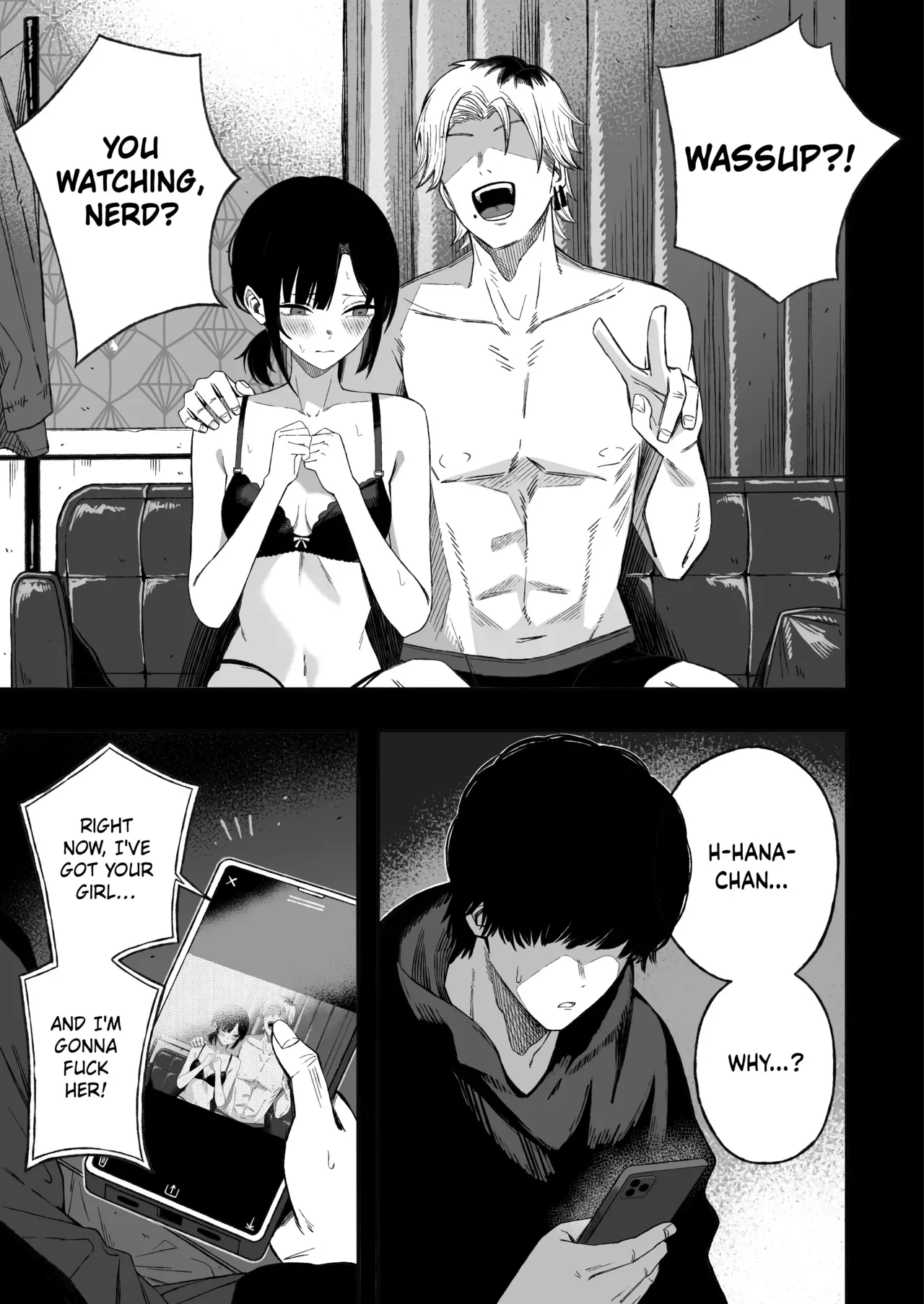 [Yofukashi no Heya (Yonayona)] Netori Otoko o Mesu ni suru | Turning the Cuckolding Prick into a Bitch [English] [Hakua] [Digital] - Page 2