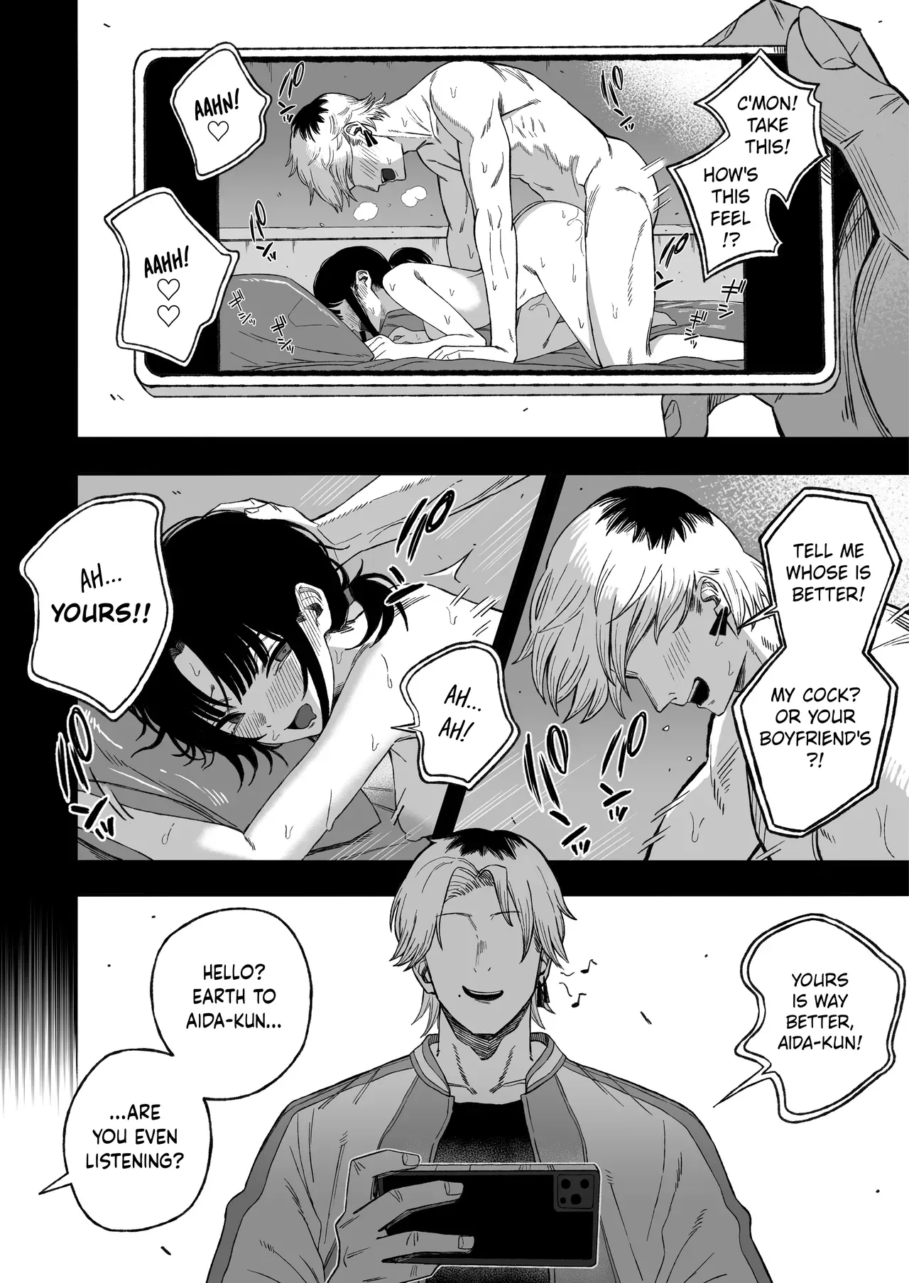 [Yofukashi no Heya (Yonayona)] Netori Otoko o Mesu ni suru | Turning the Cuckolding Prick into a Bitch [English] [Hakua] [Digital] - Page 3