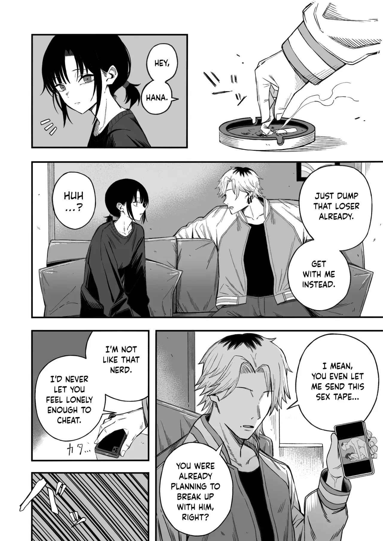 [Yofukashi no Heya (Yonayona)] Netori Otoko o Mesu ni suru | Turning the Cuckolding Prick into a Bitch [English] [Hakua] [Digital] - Page 7