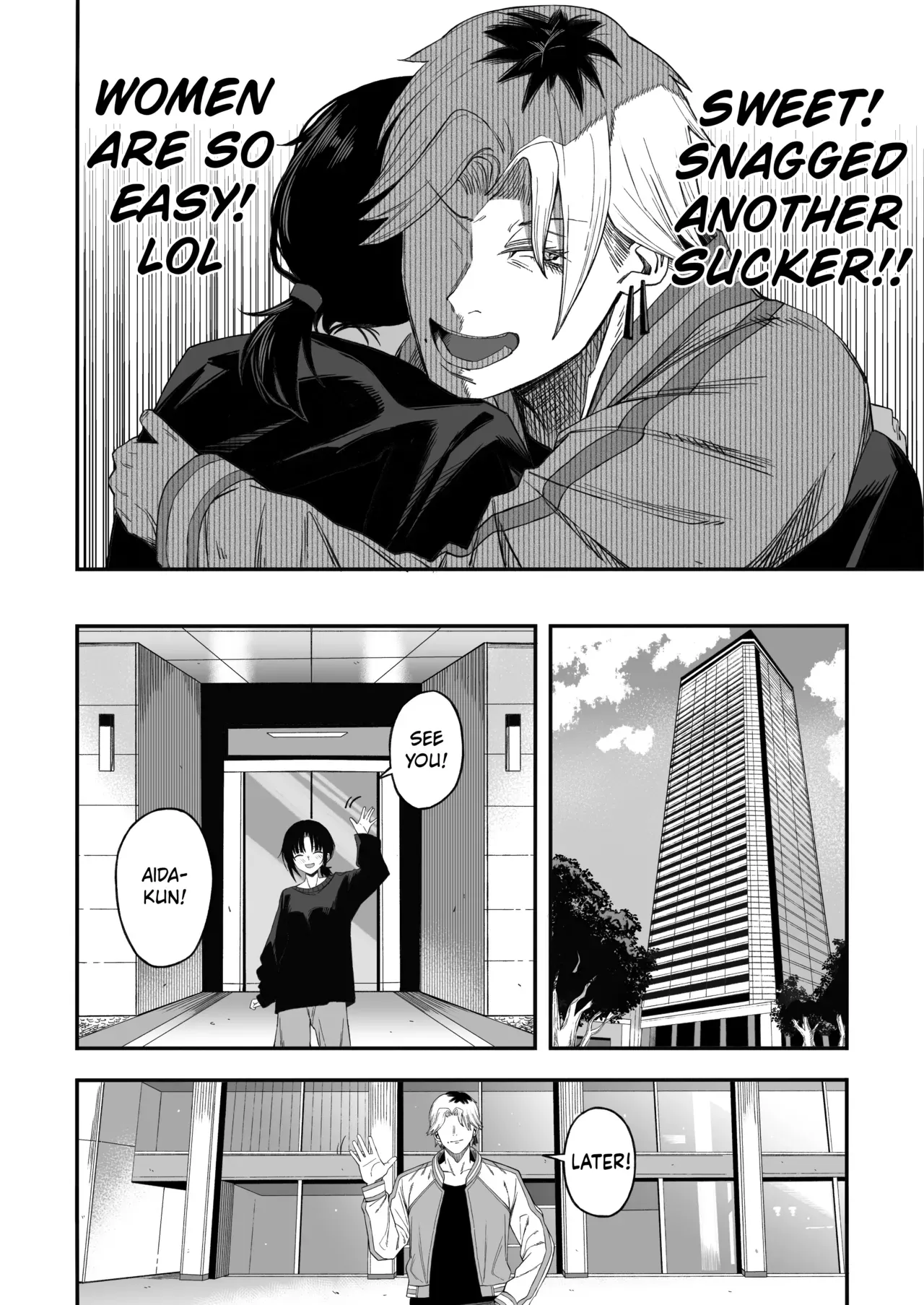 [Yofukashi no Heya (Yonayona)] Netori Otoko o Mesu ni suru | Turning the Cuckolding Prick into a Bitch [English] [Hakua] [Digital] - Page 9