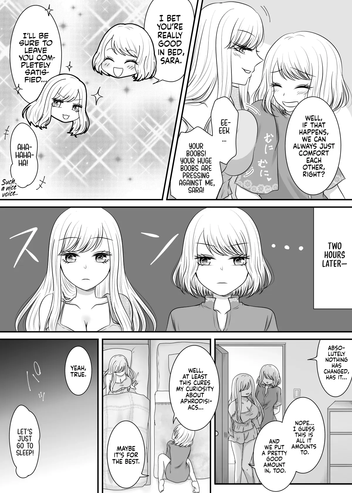 [Old Rose (Yukari Mion)] Tomodachi to Tameshi ni Biyaku o Nonde Mita Hanashi | The Time I Tried Drinking an Aphrodisiac With My Friend [English] [Castle TL] - Page 5