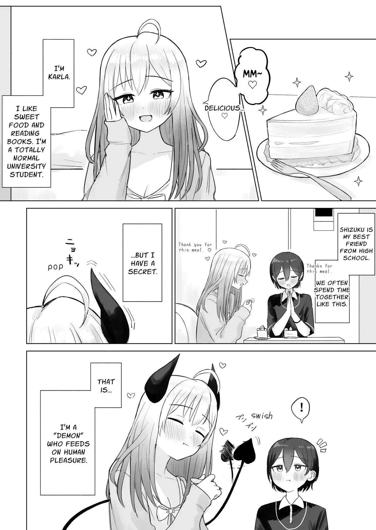 [Bonnou Sousaku (Bon)] Shikiyoku Kaihou Succubus-chan | Lust-Unleashed Succubus-chan [English] [syxzcore] - Page 4
