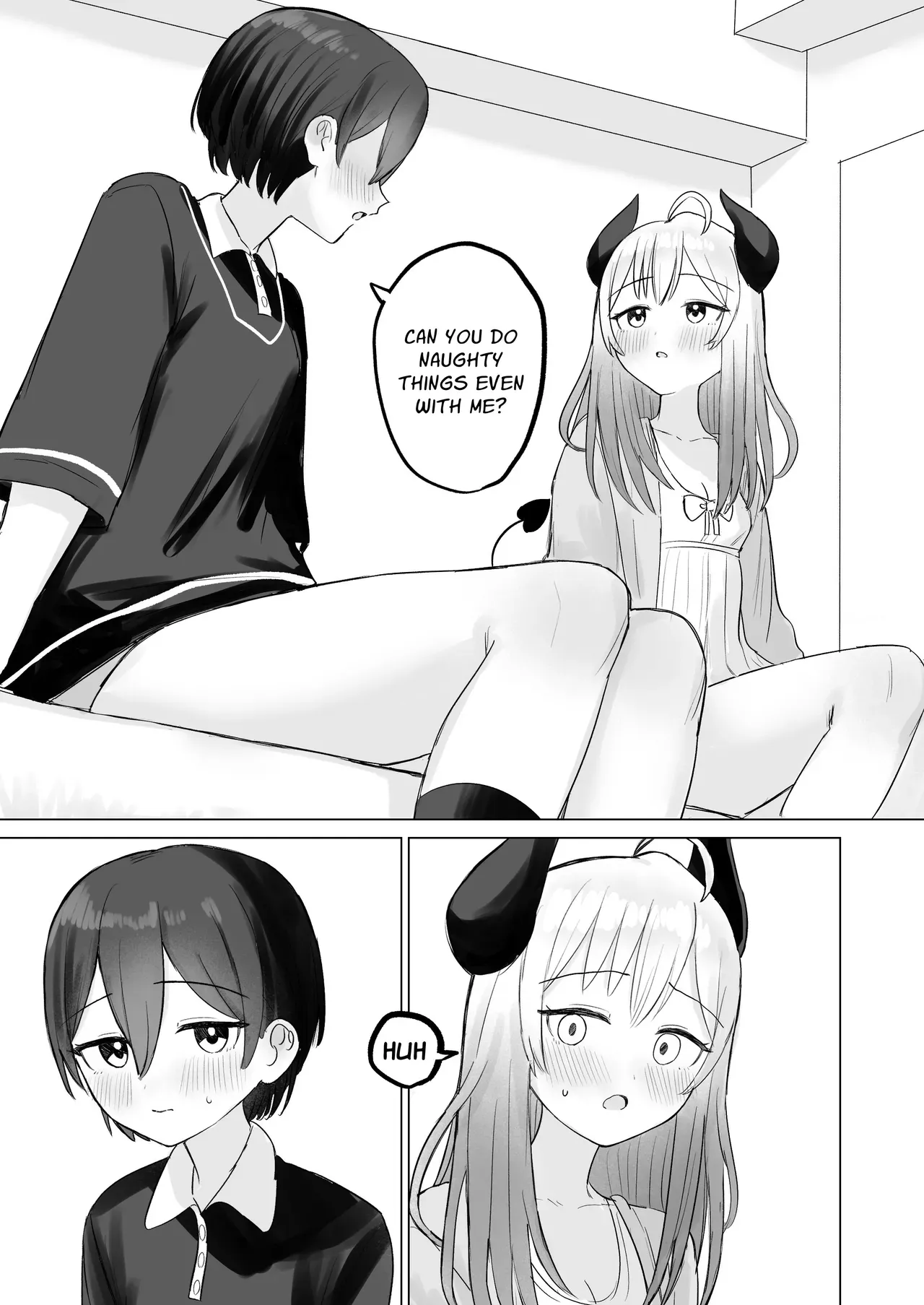 [Bonnou Sousaku (Bon)] Shikiyoku Kaihou Succubus-chan | Lust-Unleashed Succubus-chan [English] [syxzcore] - Page 9