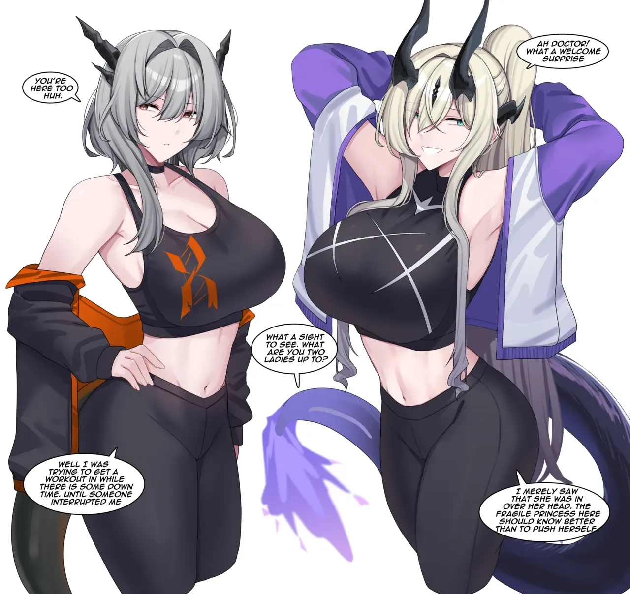 [Kanta] How to Train With Dragons (Arknights) - Page 1