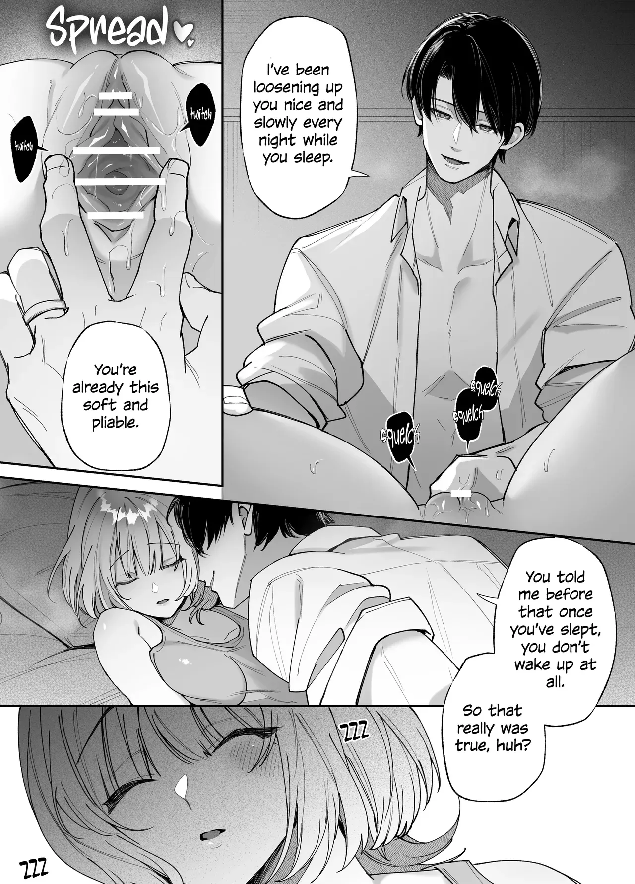 [Aida Maroyaka] Ecchi ga Kowai nara Neteiru Aida ni Tanetsuke Shimasu | If you're scared of sex, I'll impregnate you while you're sleeping. [English] - Page 8