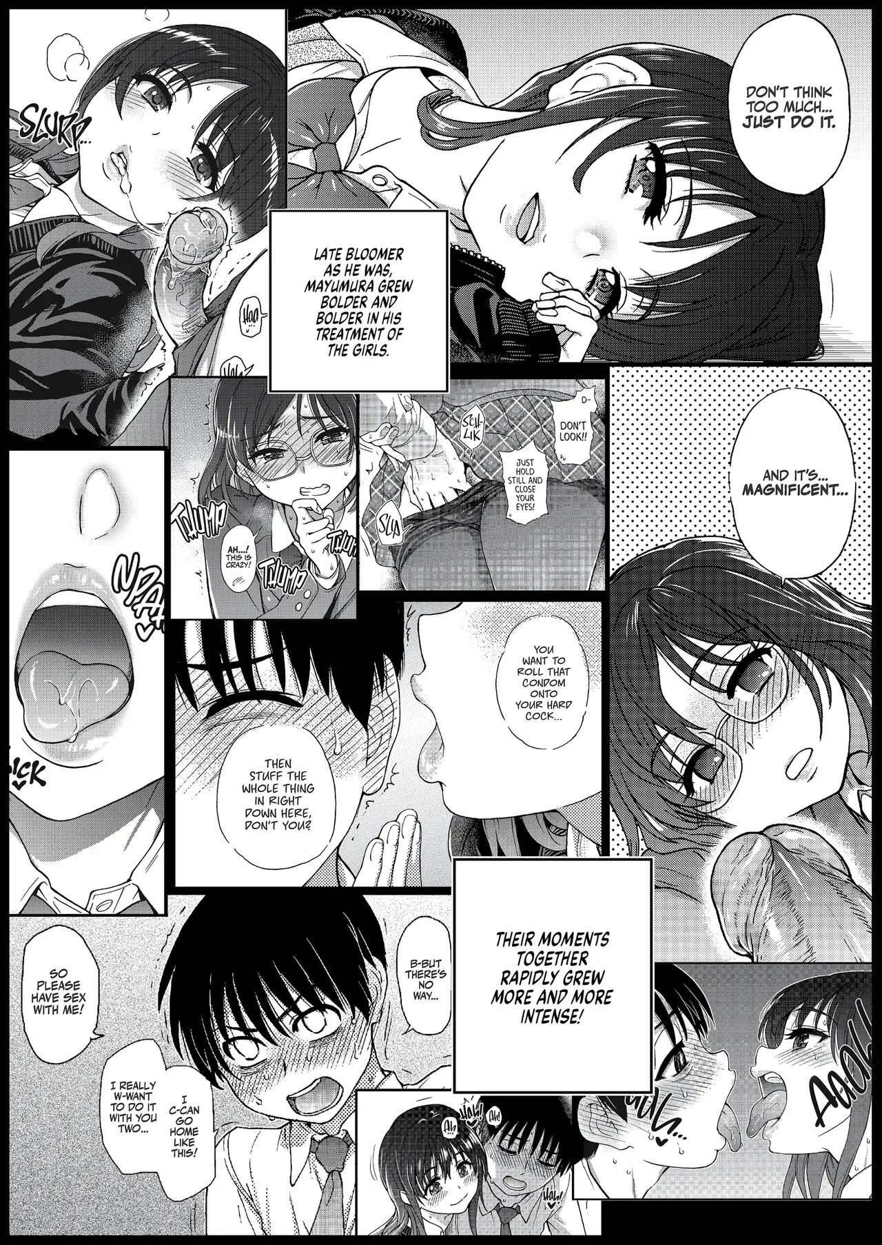 [Okina Keikaku (Shiwasu no Okina)] Watashi o Ecchi no Nakama ni Irete Kudasai | Please! Freeze! Please! After-School Sex Ed [English] [J18] [Decensored] [Digital] - Page 3