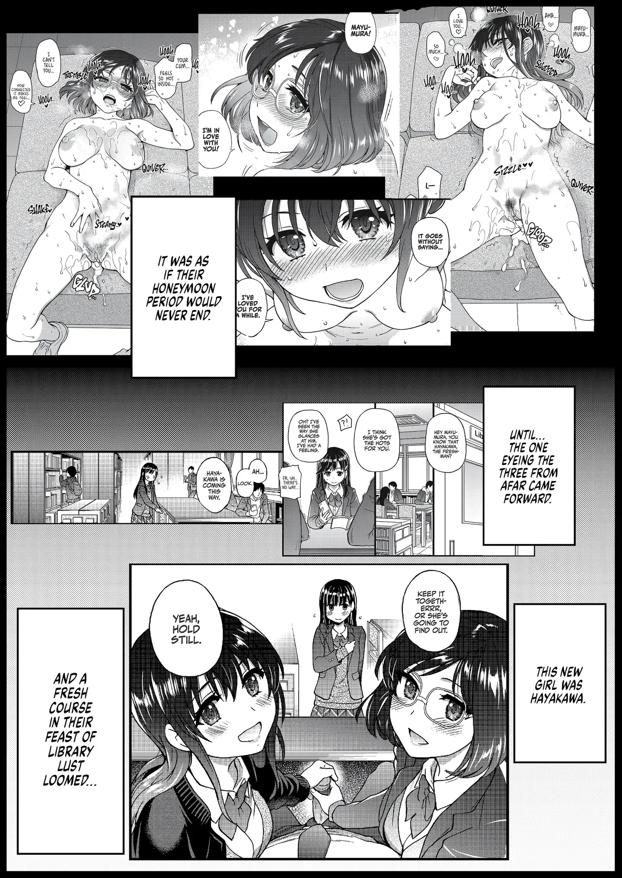 [Okina Keikaku (Shiwasu no Okina)] Watashi o Ecchi no Nakama ni Irete Kudasai | Please! Freeze! Please! After-School Sex Ed [English] [J18] [Decensored] [Digital] - Page 5