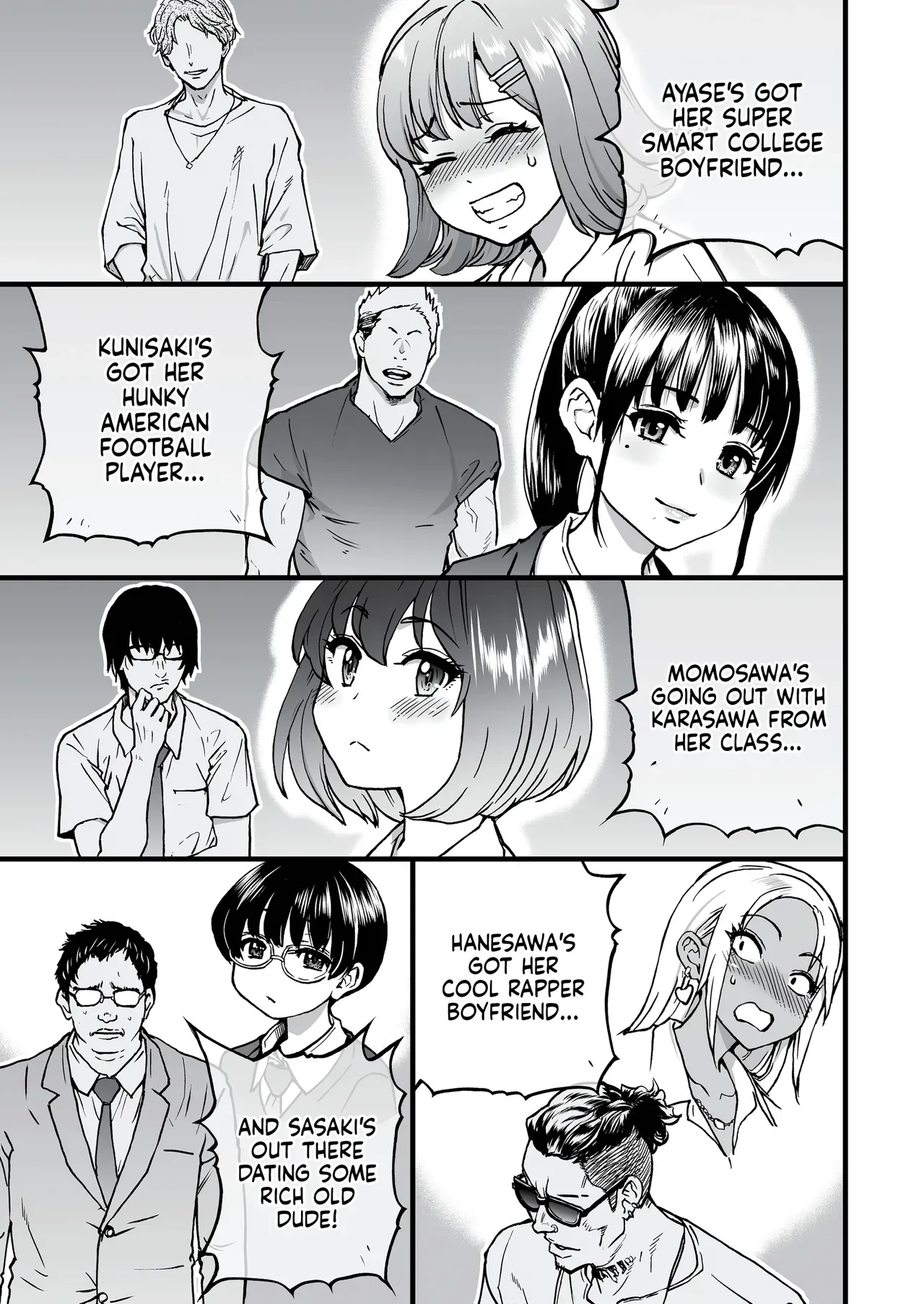 [Okina Keikaku (Shiwasu no Okina)] 100-Kai Furareta Zetsubou-teki ni Motenai Ore o Awarenda Kareshi Ari Onna Tomodachi ga Nandemo Eroi Koto Yarasete Kureta!! | Pity Party in My Pants [English] [J18] [Decensored] [Digital] - Page 10