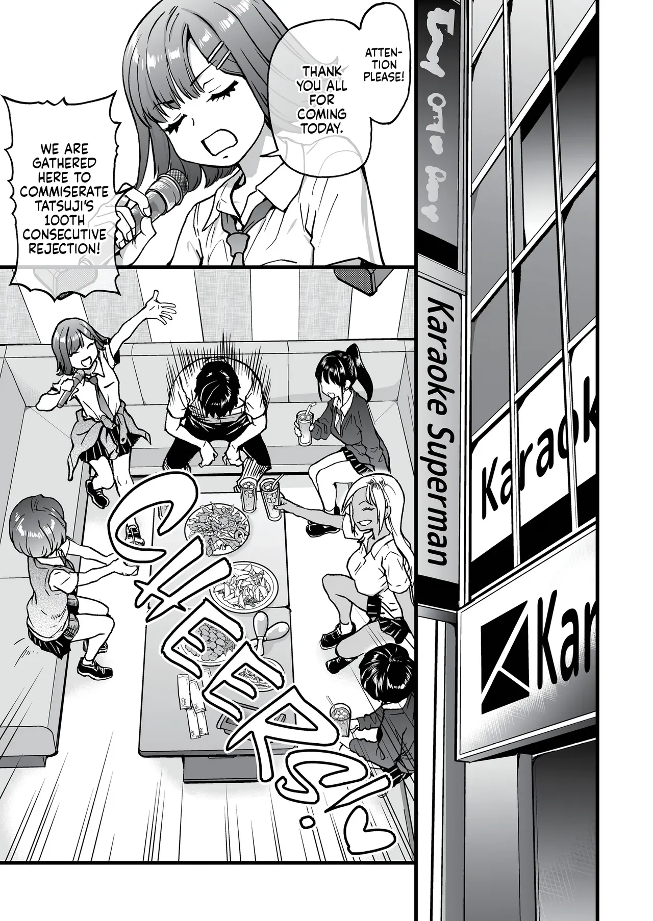 [Okina Keikaku (Shiwasu no Okina)] 100-Kai Furareta Zetsubou-teki ni Motenai Ore o Awarenda Kareshi Ari Onna Tomodachi ga Nandemo Eroi Koto Yarasete Kureta!! | Pity Party in My Pants [English] [J18] [Decensored] [Digital] - Page 4