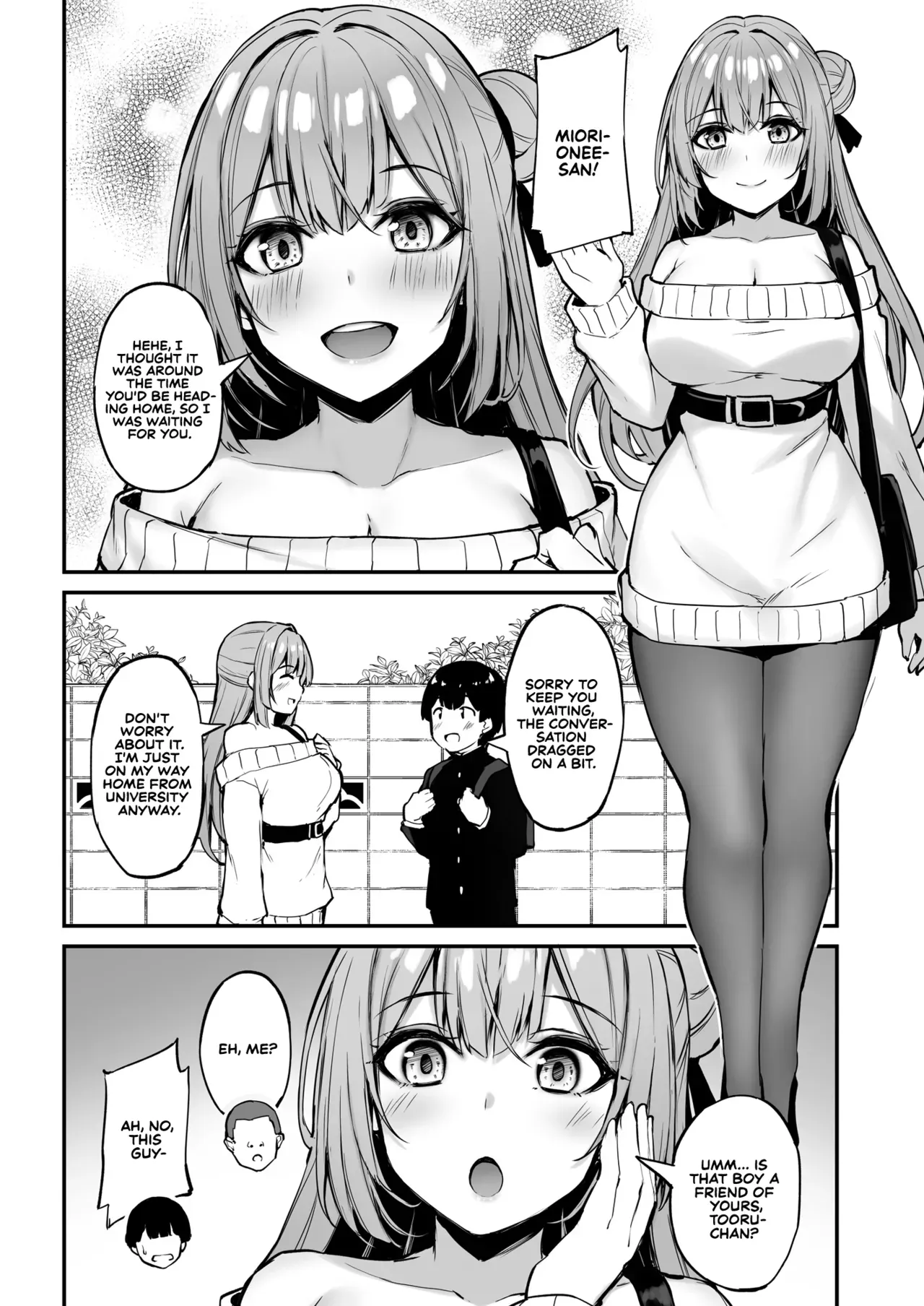 [Mofurentei (Xe)] Itsumo Yasashii Oneesan Wa Boku No Inai Aida Ni | My Kind Onee-san, While I was away... [English] [Sonarin迫] [Digital] - Page 7