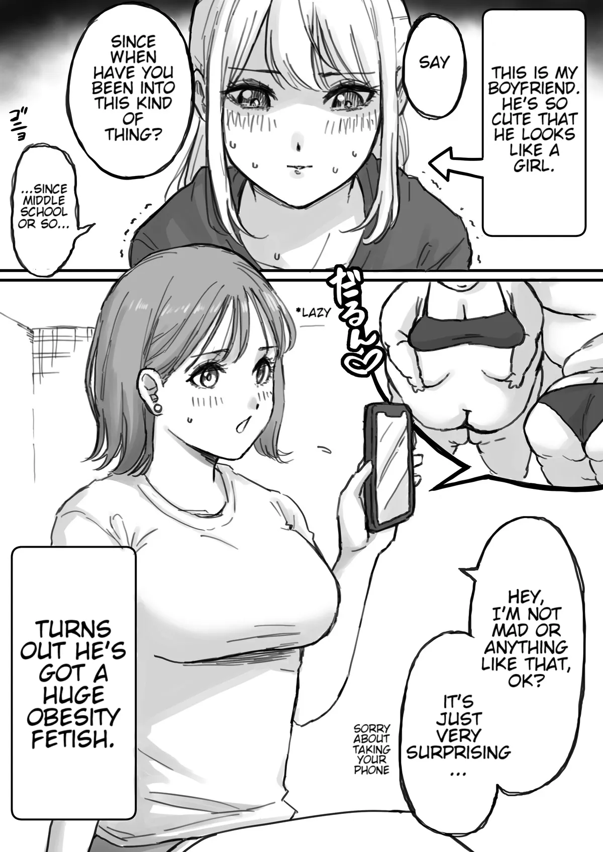 [Rin] My Femboy Boyfriend has a Fat Fetish [Ongoing] - Page 1