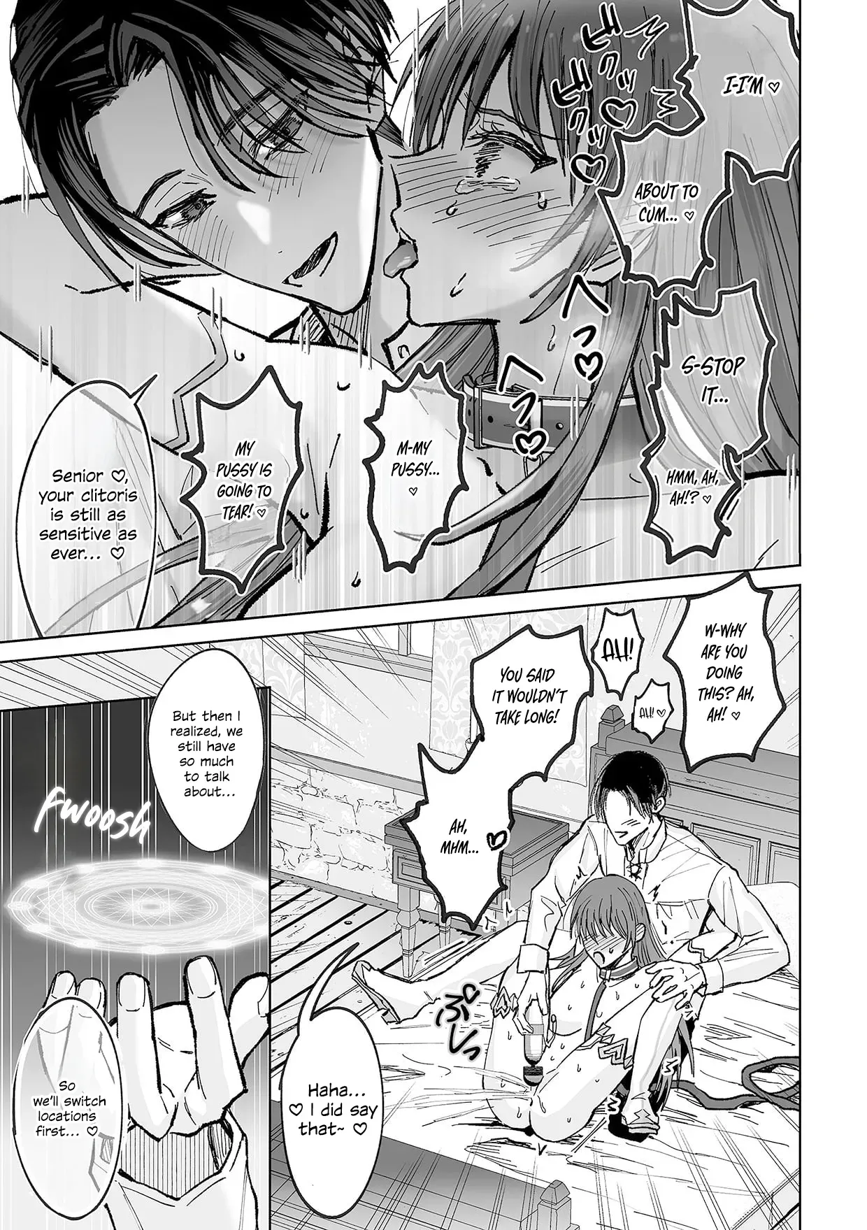 [BLACKOUT (Kuroda Kuu)] Zensei de no Moto Goshujin-sama no Haraguro Yuusha-sama ni Nido to Nigerarenai you Dekiai Choukyou Saremashita [English] - Page 9