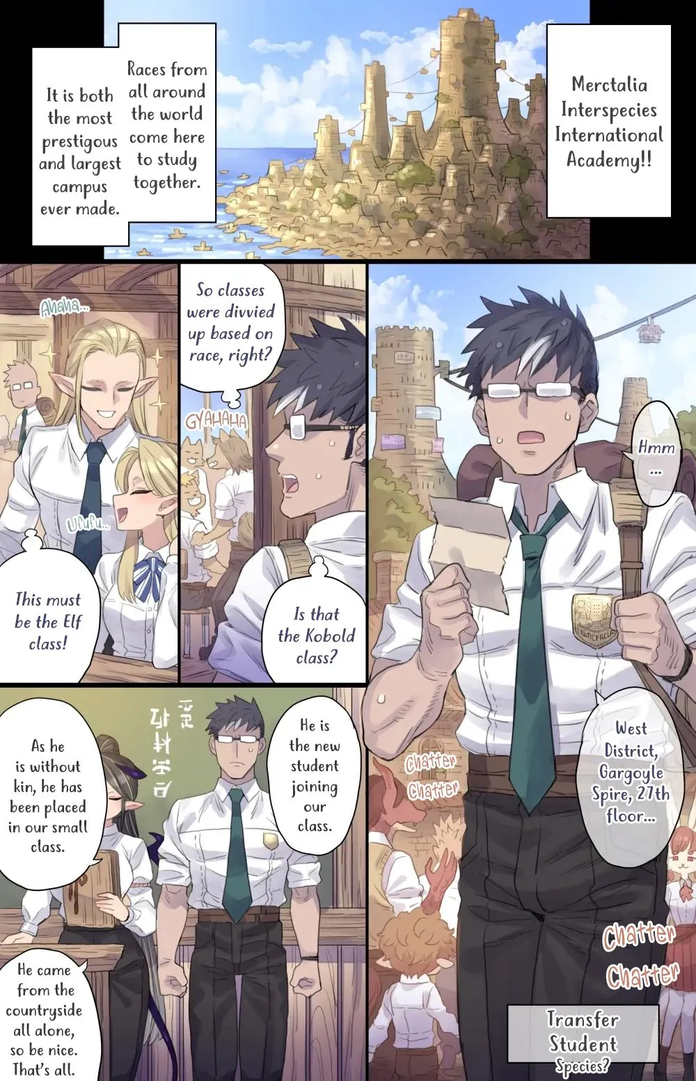 [Mimonel] Insterspecies Academy: Succubus Class 1-2 [English] - Page 1