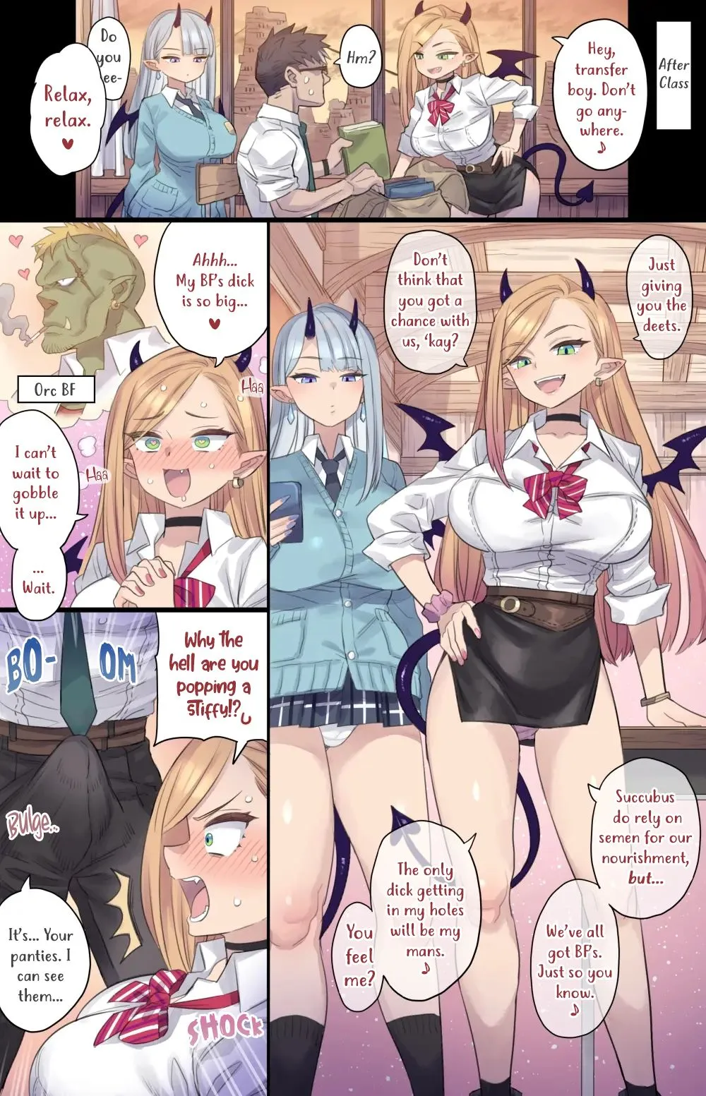 [Mimonel] Insterspecies Academy: Succubus Class 1-2 [English] - Page 3
