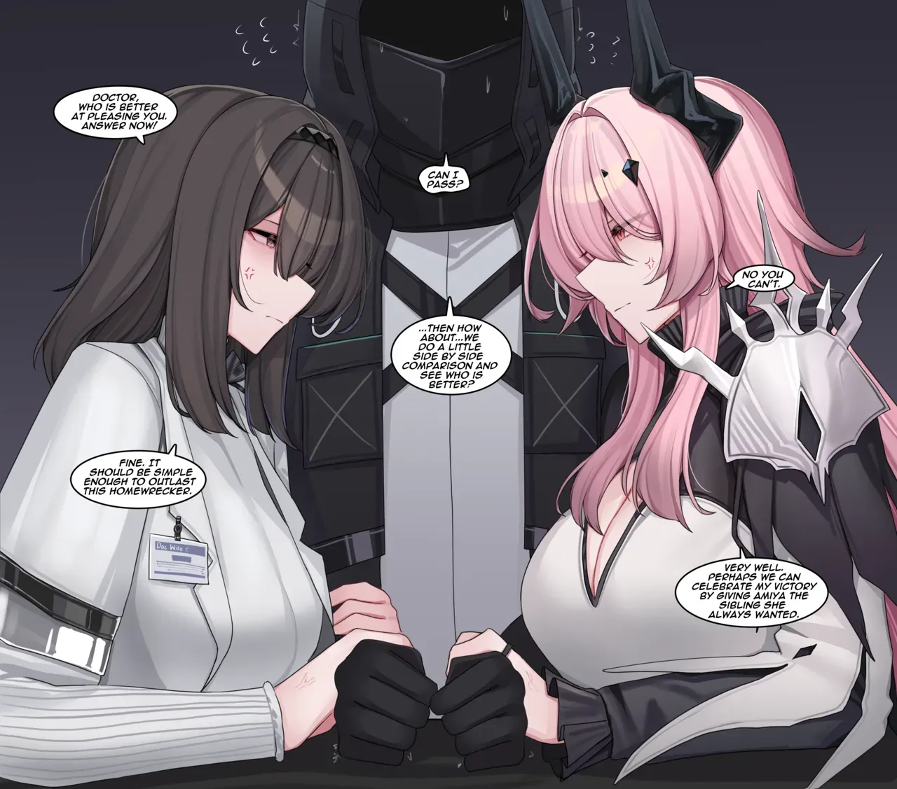 [Kanta] Wife Fight (Arknights) - Page 3