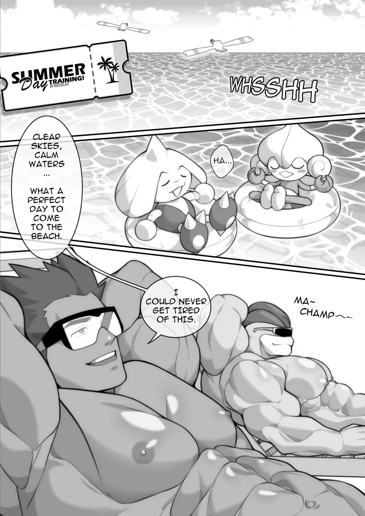 [Ruisselait / kimakkun / BARAyot / Robokeh] HEART OF THE BADGE - Pokemon Gym Leaders Anthology [English] - Page 5
