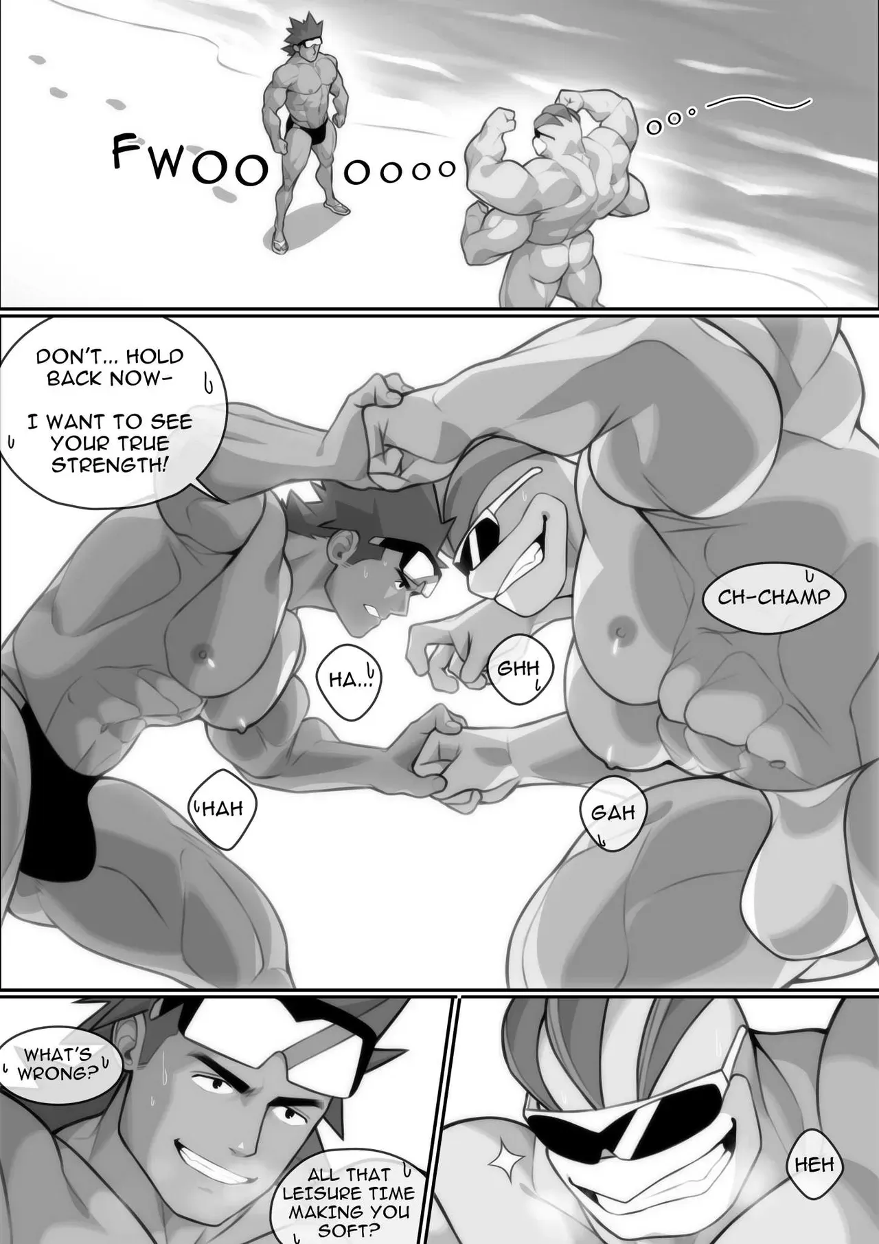 [Ruisselait / kimakkun / BARAyot / Robokeh] HEART OF THE BADGE - Pokemon Gym Leaders Anthology [English] - Page 7