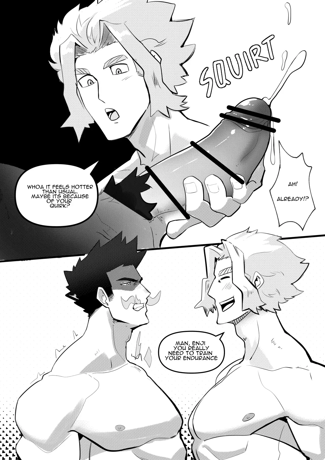 [Kaito Draws / BARAyot / kimakkun / SeitanicBeef] FLAMING HOT - Endeavor Anthology [English] - Page 9