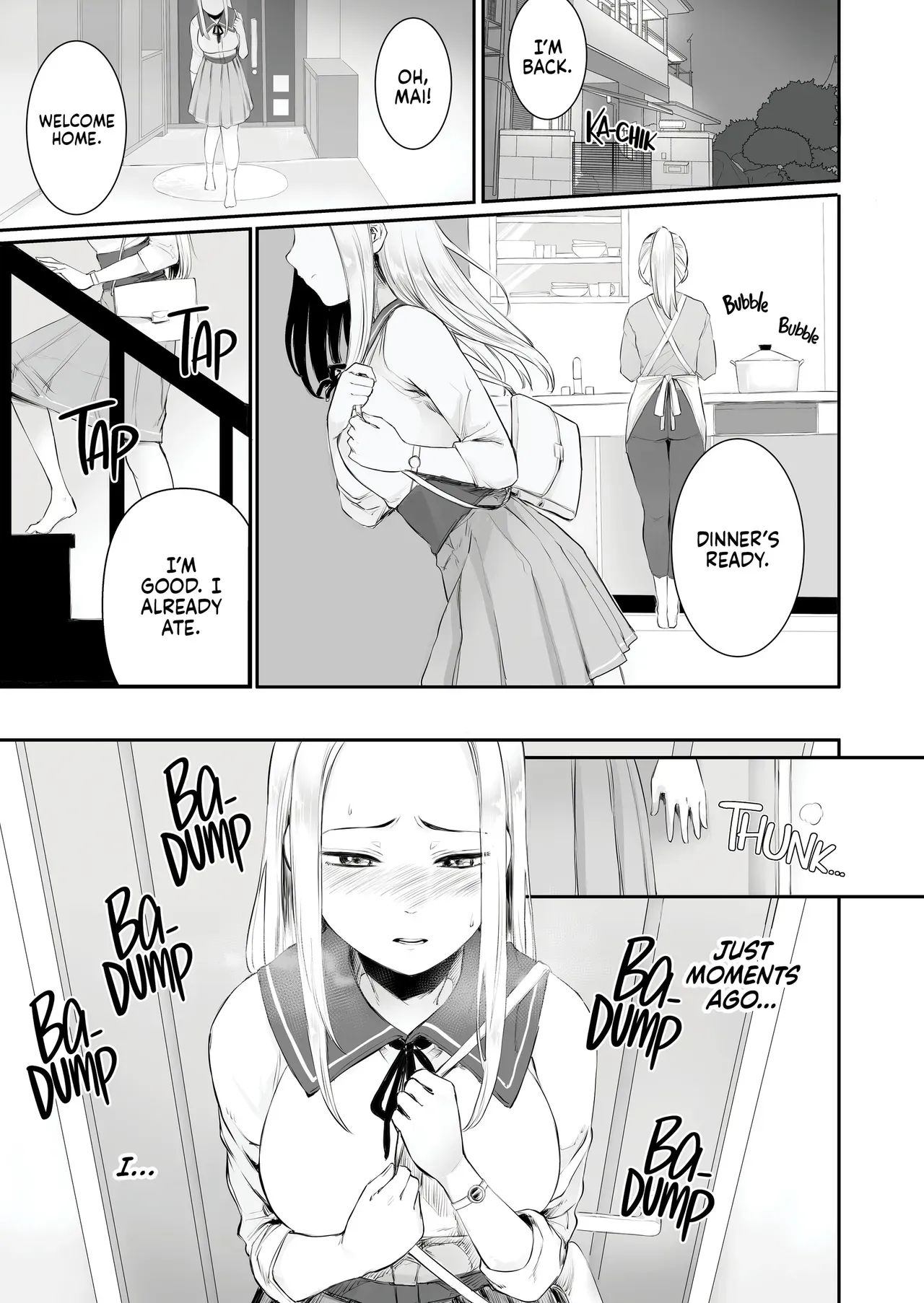 [Doushoku (Omizu Chihiro)] Cool-kei Netoge JK to Mankitsu Off-kai kara Hajimaru Love Ecchi | I Met Up With a Cool JK I Knew From an MMO and Had Great Sex With Her [English] [J18] [Decensored] [Digital] - Page 3
