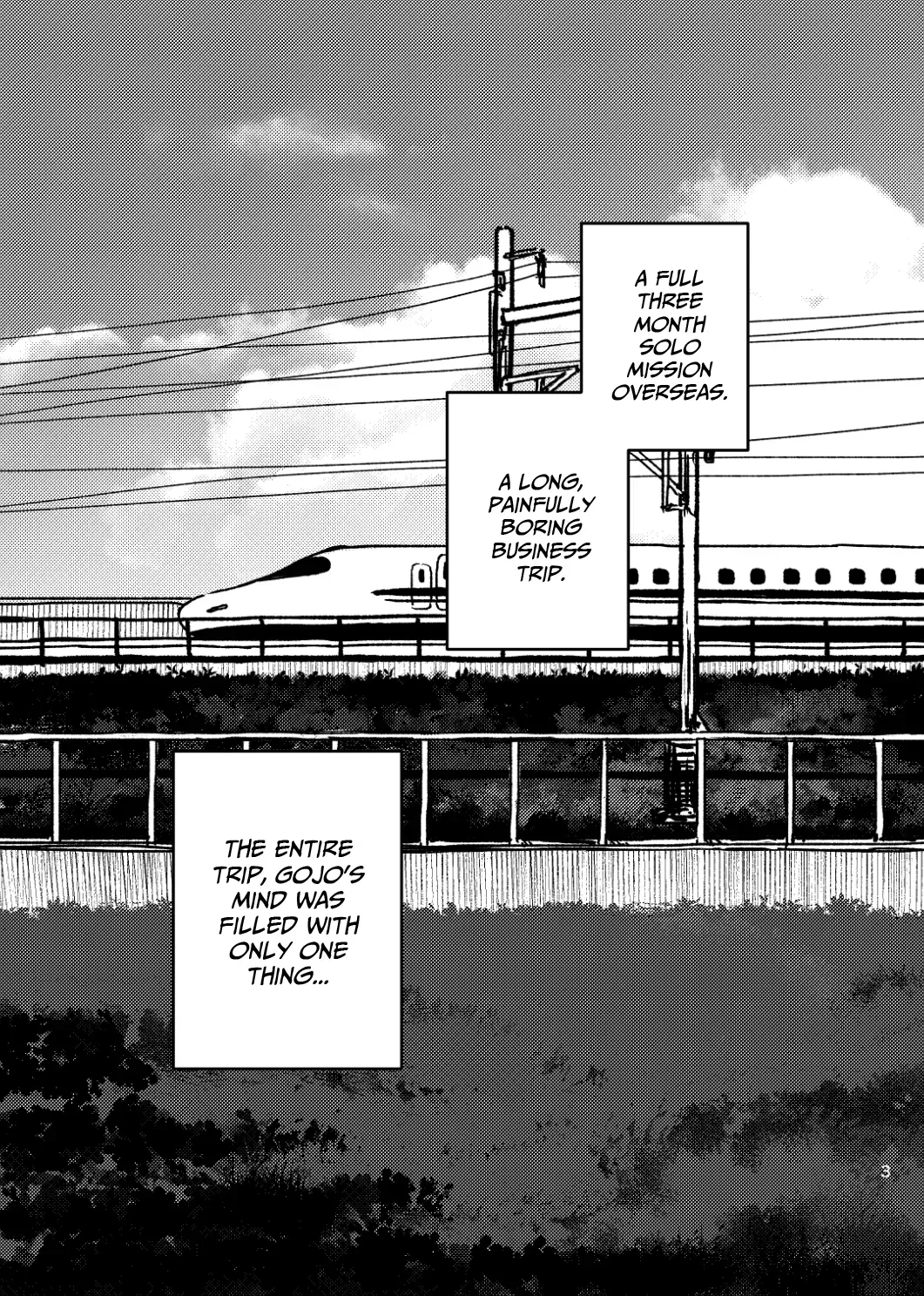 [Kokushi Musou (Lusch)] Think of Me Whether You're Asleep or Awake (Sob) (Jujutsu Kaisen) - Page 3