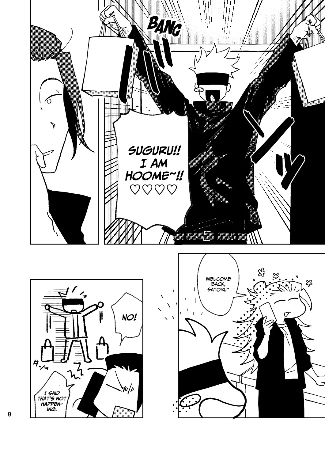 [Kokushi Musou (Lusch)] Think of Me Whether You're Asleep or Awake (Sob) (Jujutsu Kaisen) - Page 8