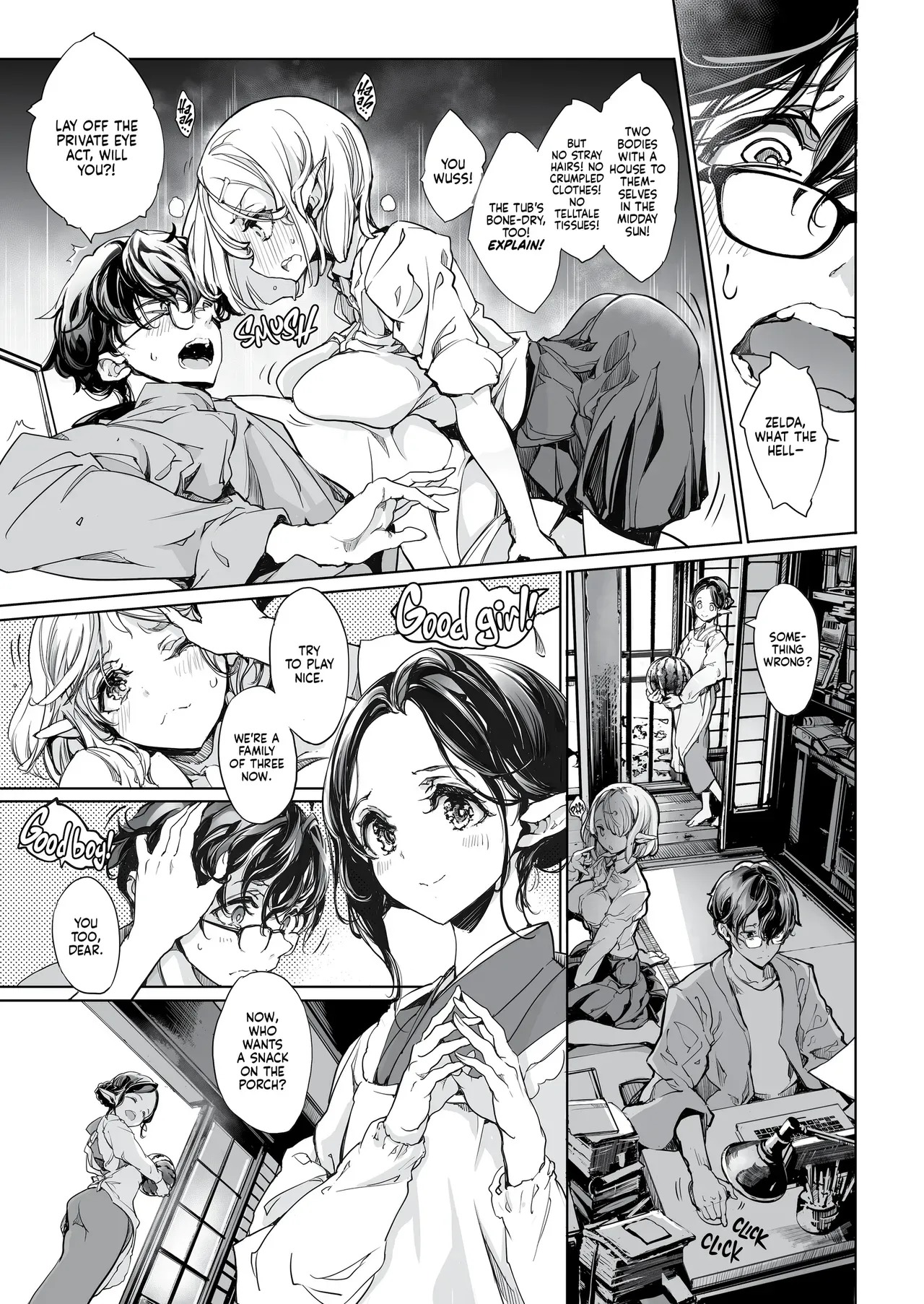 [70 Nenshiki Yuukyuu Kikan (Ohagi-san)] Elf no Yomeiri Re-Bridal | Elven Bride ReBridal [English] [J18] [Decensored] [Digital] - Page 8