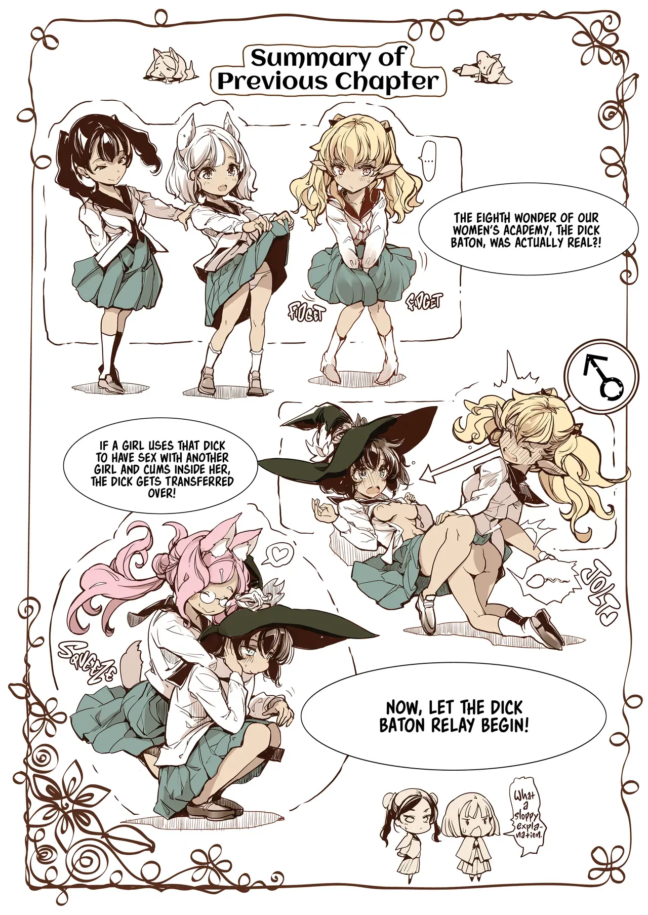 [70 Nenshiki Yuukyuu Kikan (Ohagi-san)] Otome Kishi no Invitation | The Maiden Knights' Illicit Invitations [English] [J18] [Decensored] [Digital] - Page 2