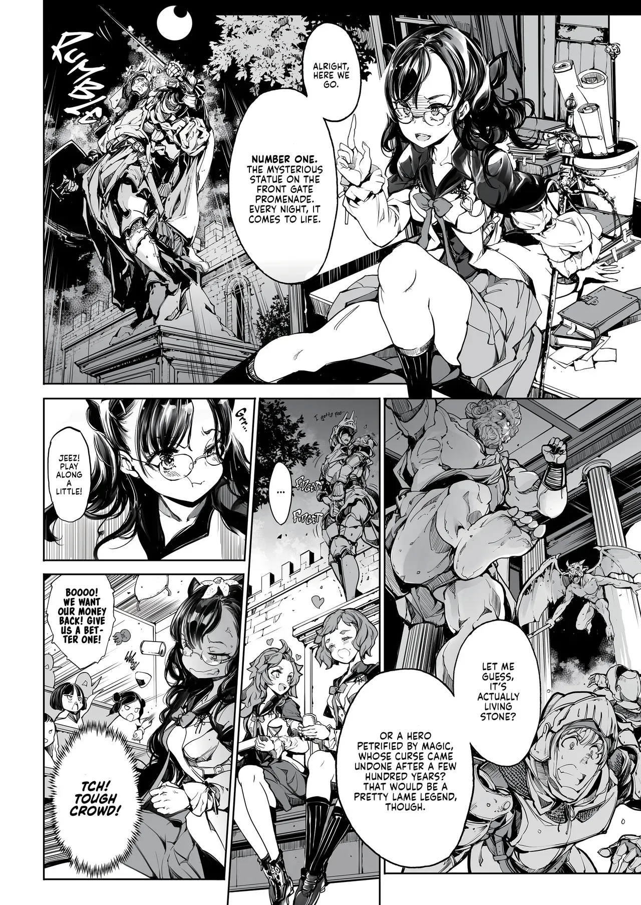[70 Nenshiki Yuukyuu Kikan (Ohagi-san)] Otome Kishi no Himegoto | The Maiden Knights' Secrets [English] [J18] [Decensored] [Digital] - Page 4