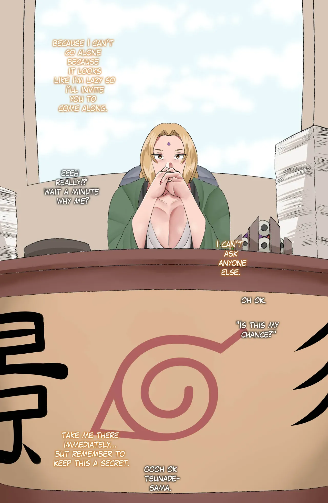 [Neko Plus] One day With Tsunade-sama [ENG] - Page 4