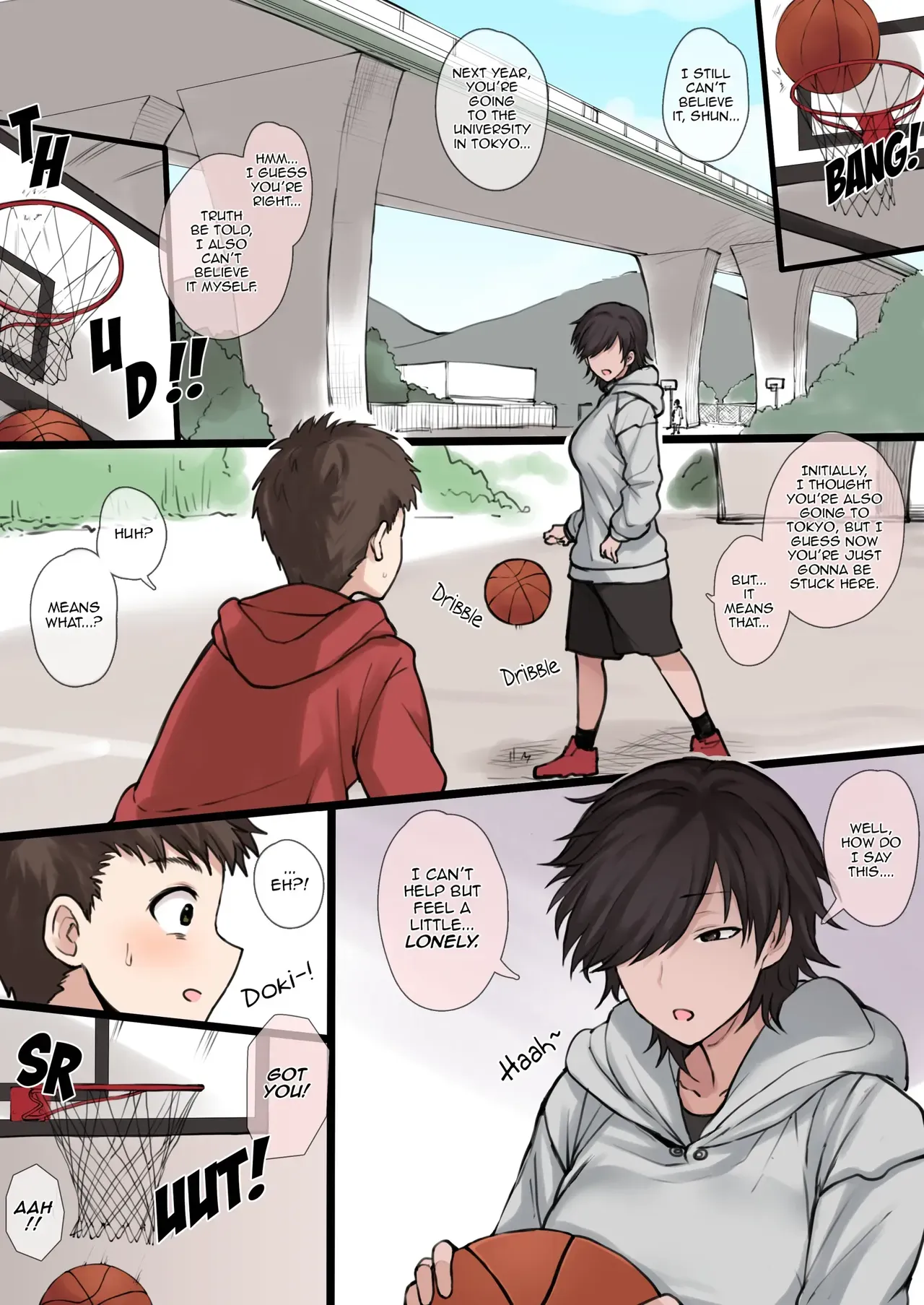 [Terasu MC] Twitter ni Up Shita Boyish Koushinchou Sports Joshi no E no NTR Shiten | Uploaded in Twitter, NTR POV drawing of a Tall and Tomboy Sporty girl + Fanart Compilation [English] - Page 3