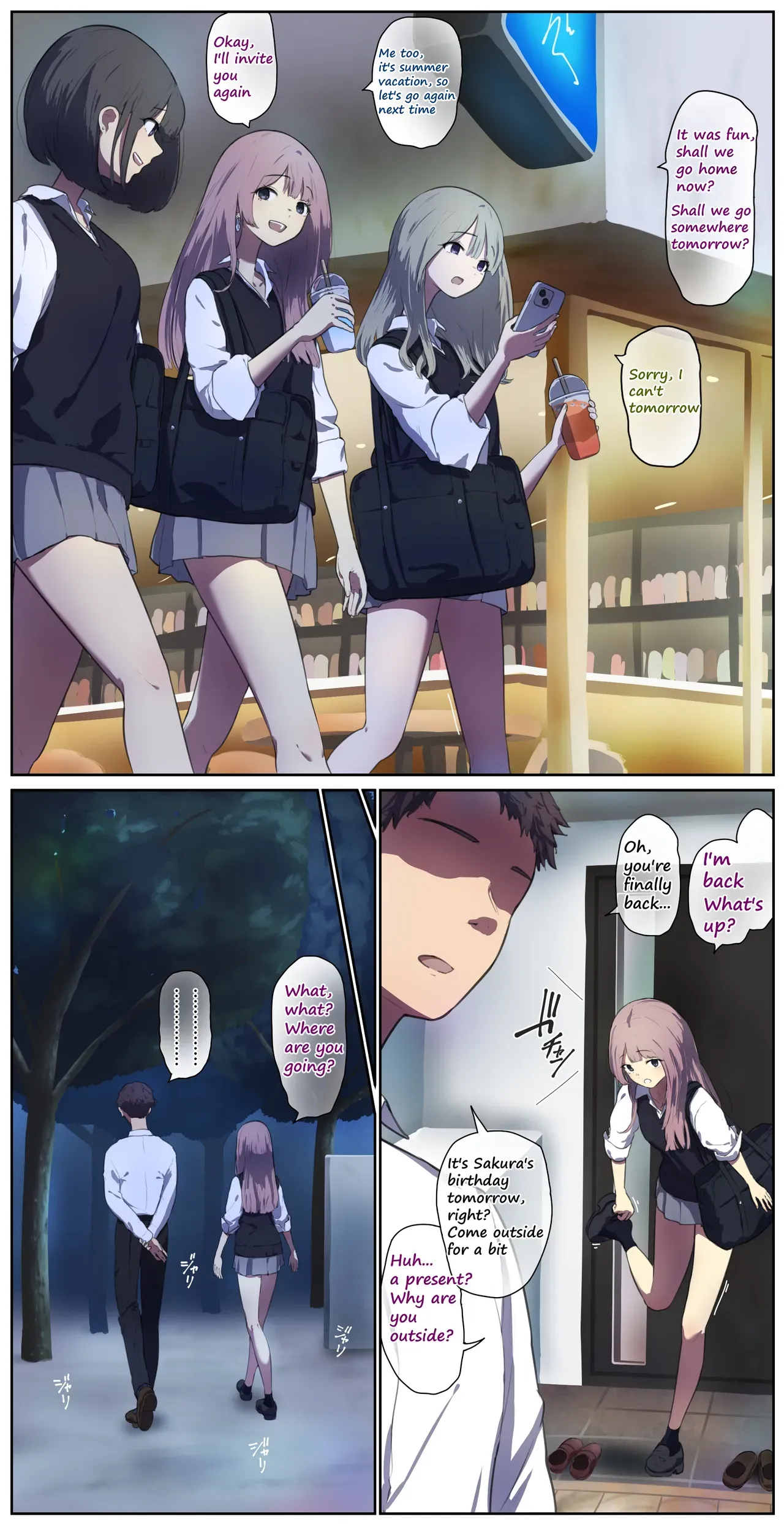 A life in the barn as punishment for a delinquent girl who has been spoiled until now - Page 1