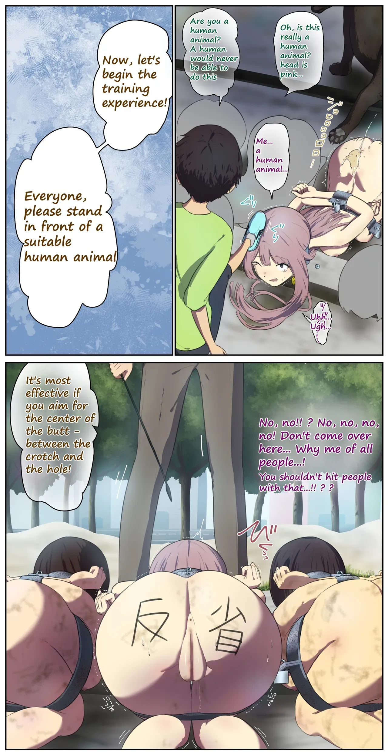 A life in the barn as punishment for a delinquent girl who has been spoiled until now - Page 8