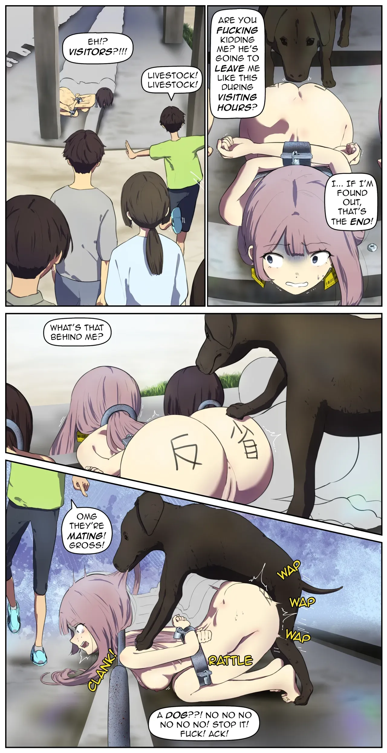 A life in the barn as punishment for a delinquent girl who has been spoiled until now【Translated by kochakaden】 - Page 7