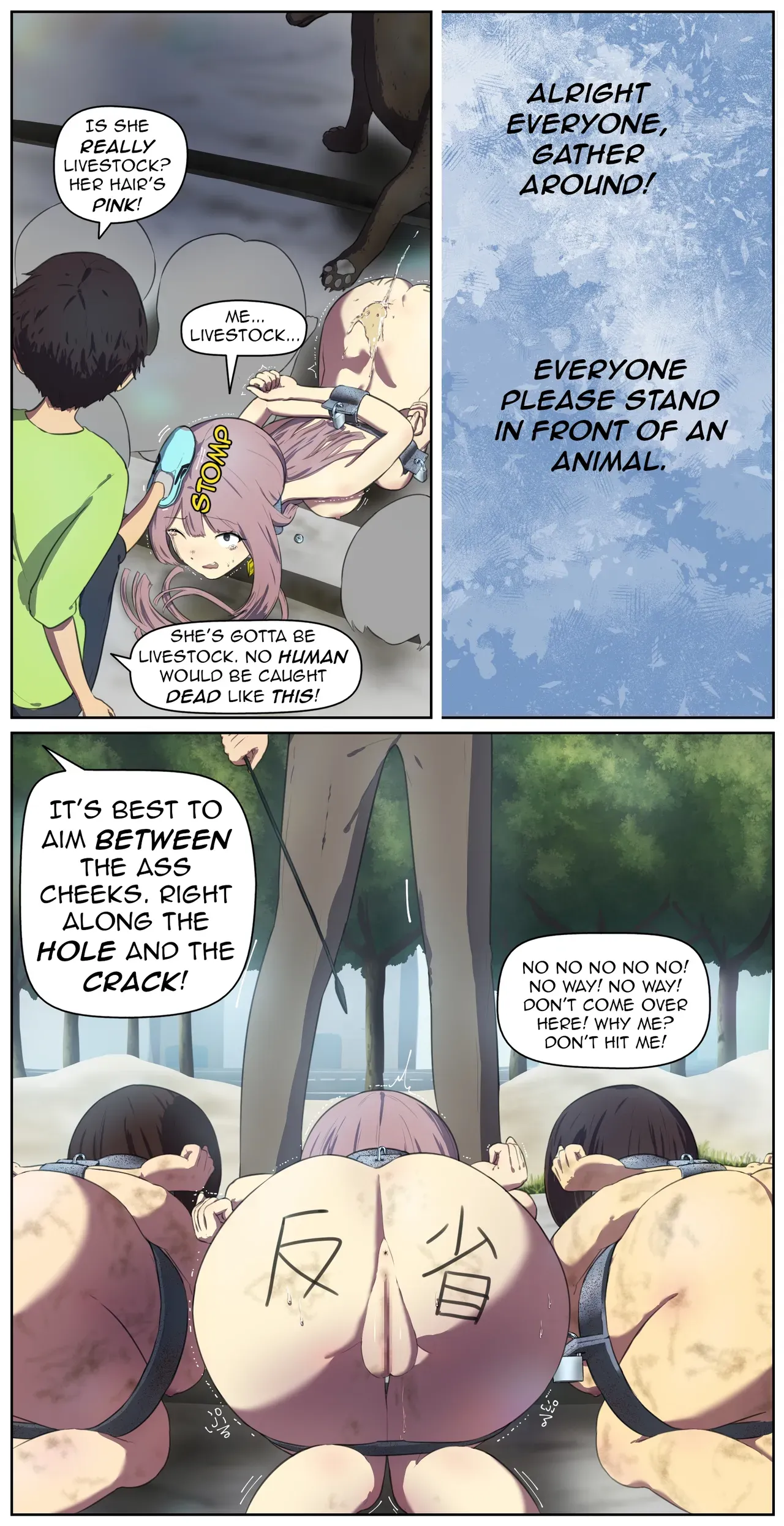A life in the barn as punishment for a delinquent girl who has been spoiled until now【Translated by kochakaden】 - Page 8