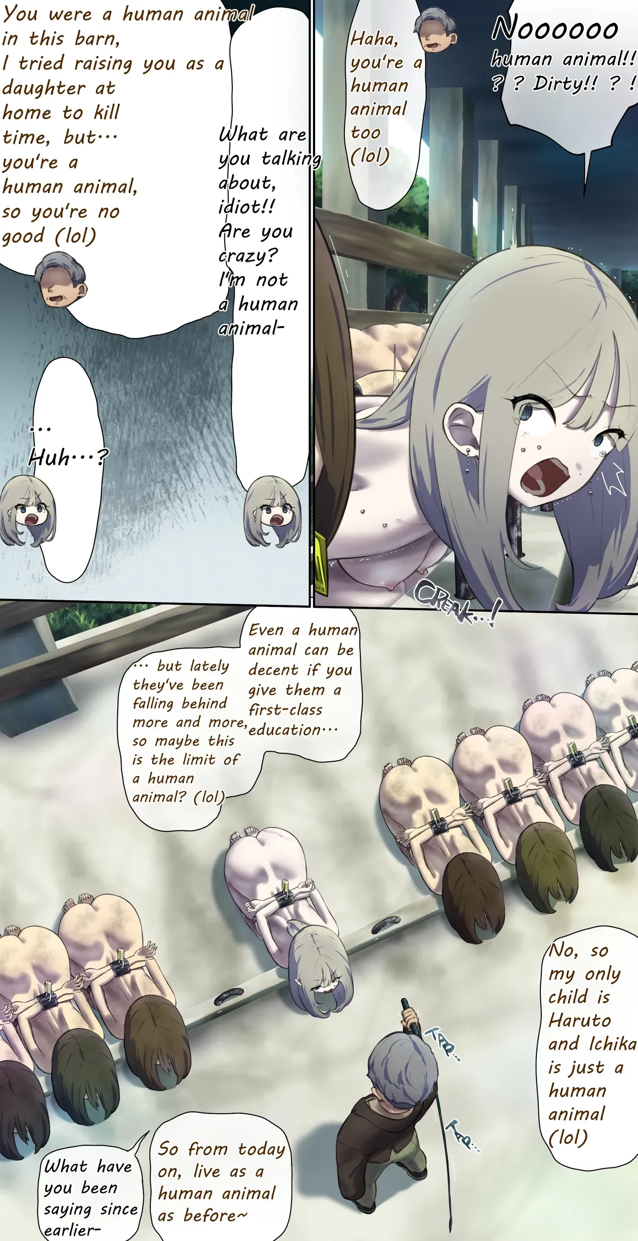 The young lady who was a human animal - Page 3