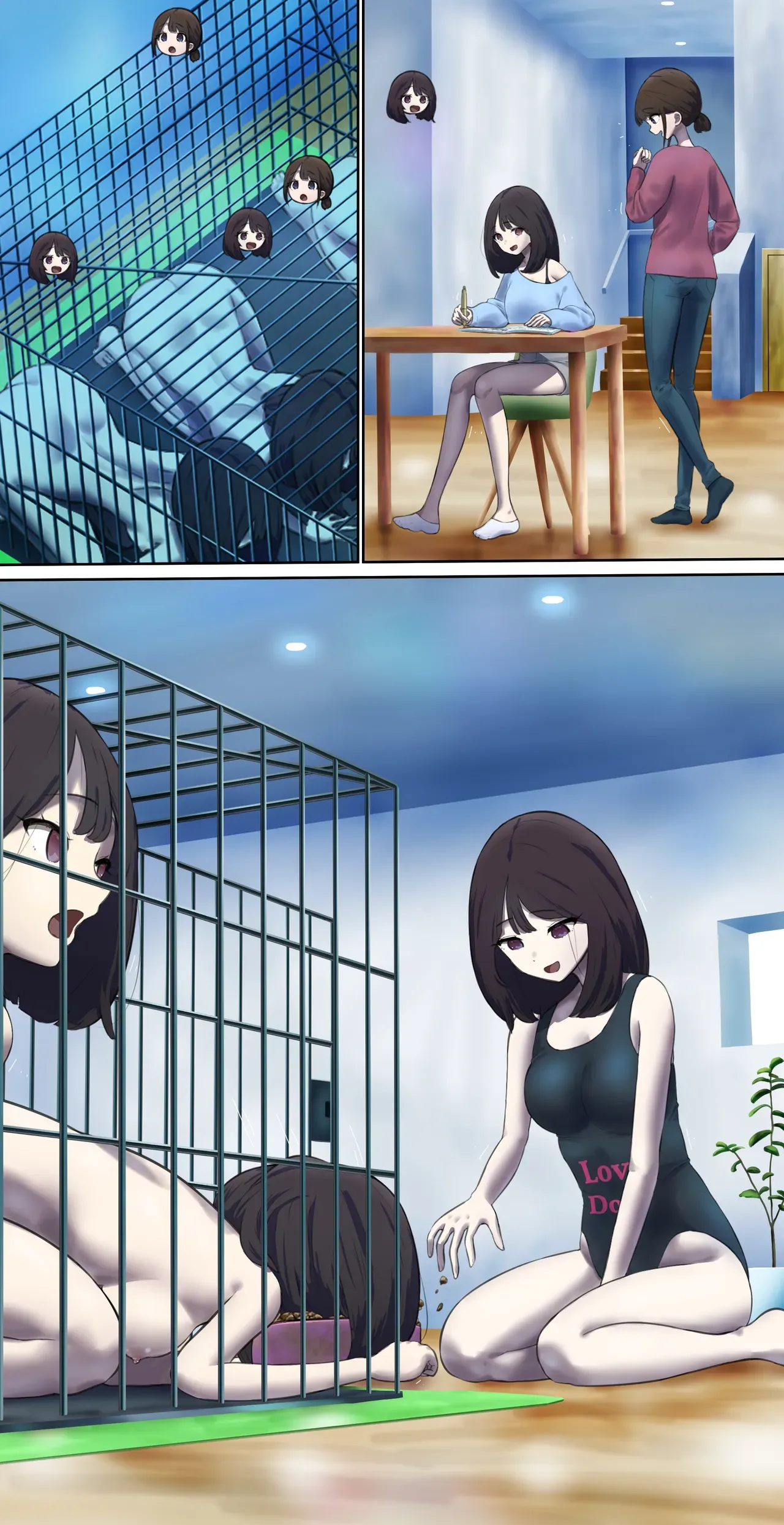 A daughter living with her human livestock clones - Page 10