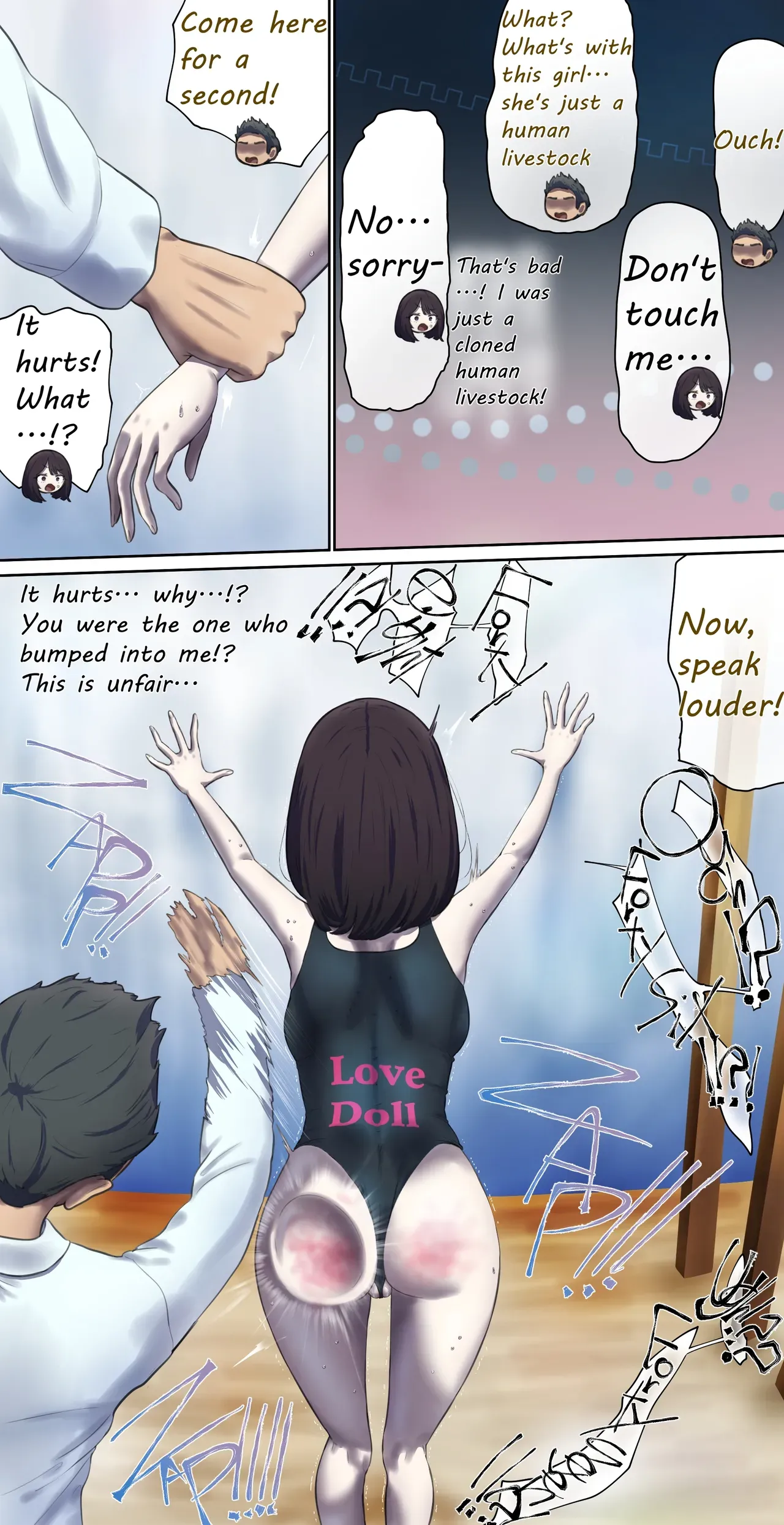 A daughter living with her human livestock clones - Page 4