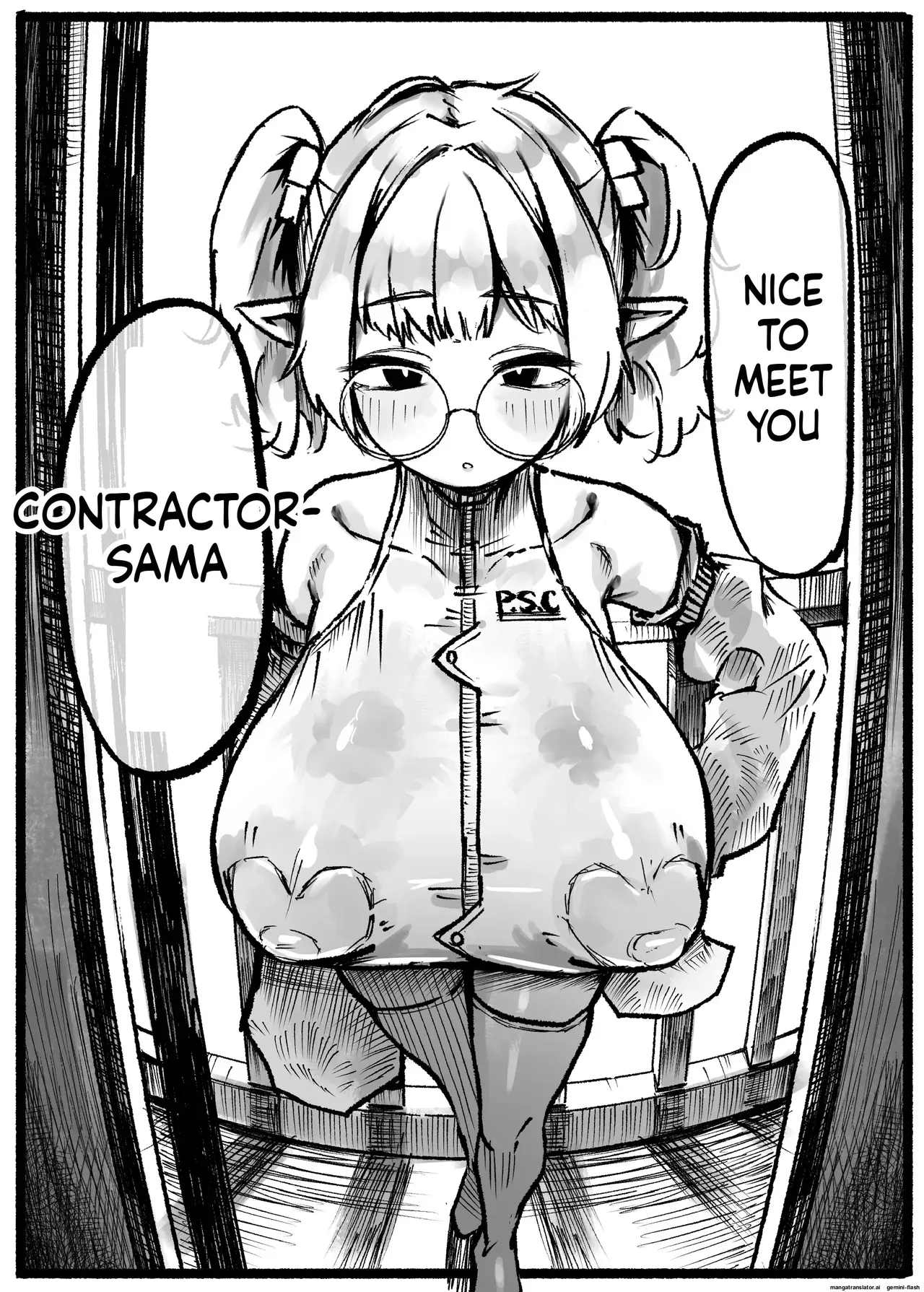 [Todaya (Todakenji)] P.S.C (Paizuri Subscription Company) ~Teishinchou Bakunyuu Muhyoujou Inma-san to Nanokakan Paizuri Houdai Seikatsu~ | P.S.C (Titty-Fuck Subscription Company) ~7 Days of Unlimited Titty-Fucking with a Short, Busty, Expressionless Succubus~ [English] - Page 4