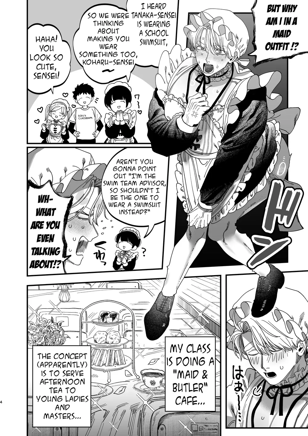 [Kanipanko ((Kanipan Mushamusha)] Sexually Trained By My Excessively Big Dicked Student ~Sloppy Culture Festival~ [Eng] - Page 3