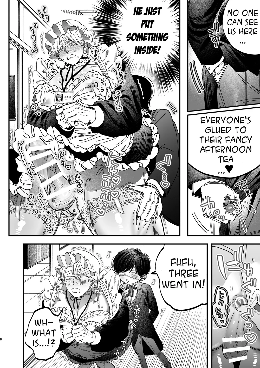 [Kanipanko ((Kanipan Mushamusha)] Sexually Trained By My Excessively Big Dicked Student ~Sloppy Culture Festival~ [Eng] - Page 7
