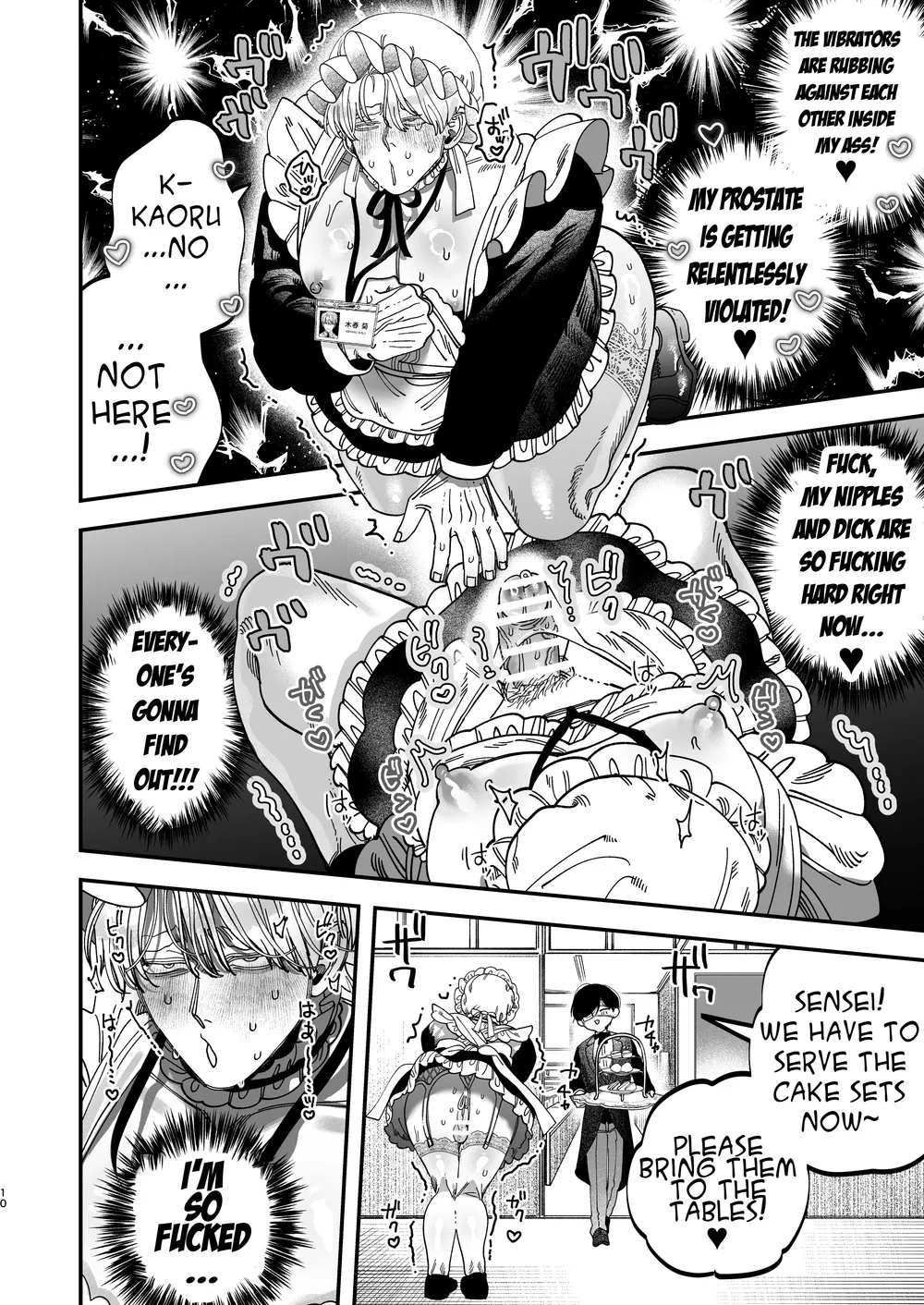 [Kanipanko ((Kanipan Mushamusha)] Sexually Trained By My Excessively Big Dicked Student ~Sloppy Culture Festival~ [Eng] - Page 9