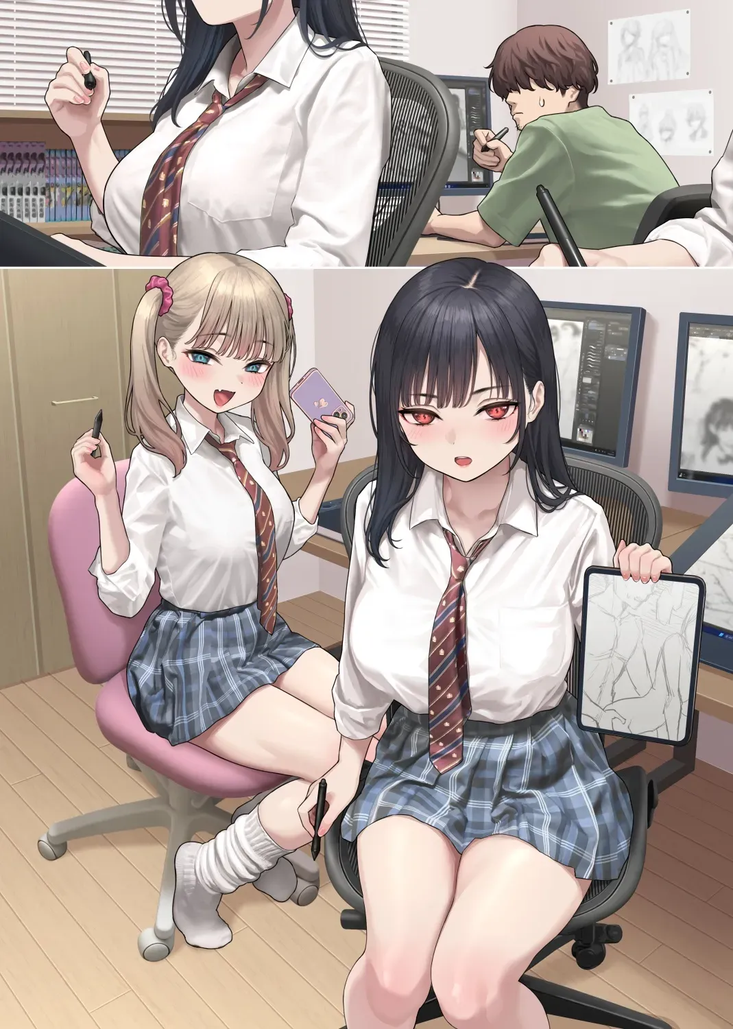 [Kase Daiki] 1.リアルを追求する同人作家さん - Page 9