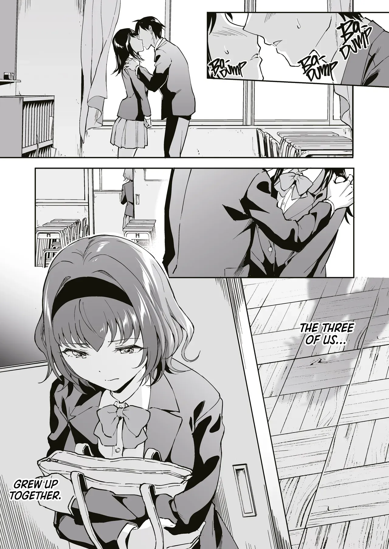 [Doushoku (Kuguri Oimo)] Netoriai -Watashi no Hou ga, Kimi ga Suki- | Stealing Back Your Love [English] [J18] [Decensored] [Digital] - Page 2