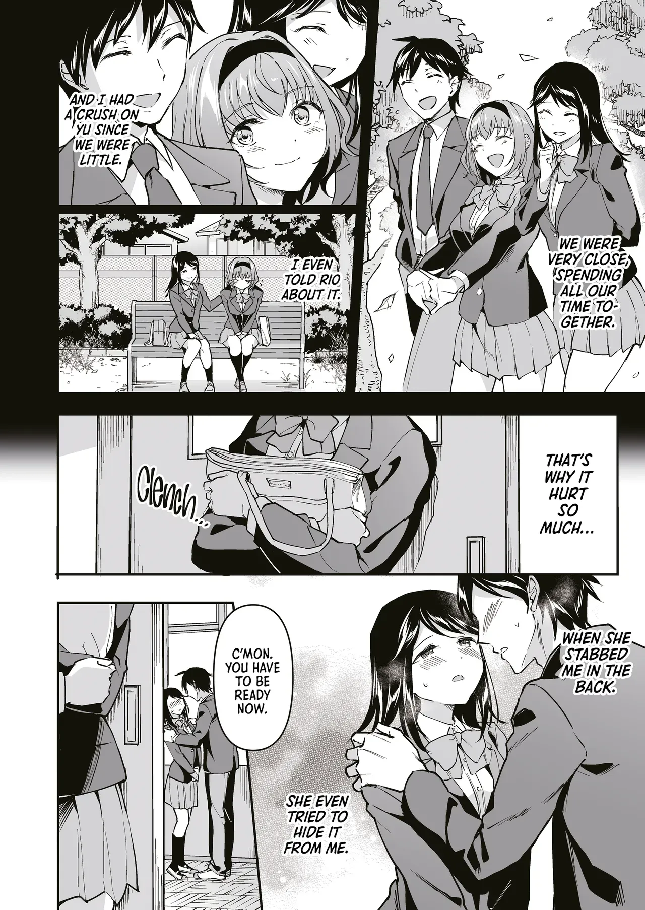 [Doushoku (Kuguri Oimo)] Netoriai -Watashi no Hou ga, Kimi ga Suki- | Stealing Back Your Love [English] [J18] [Decensored] [Digital] - Page 3