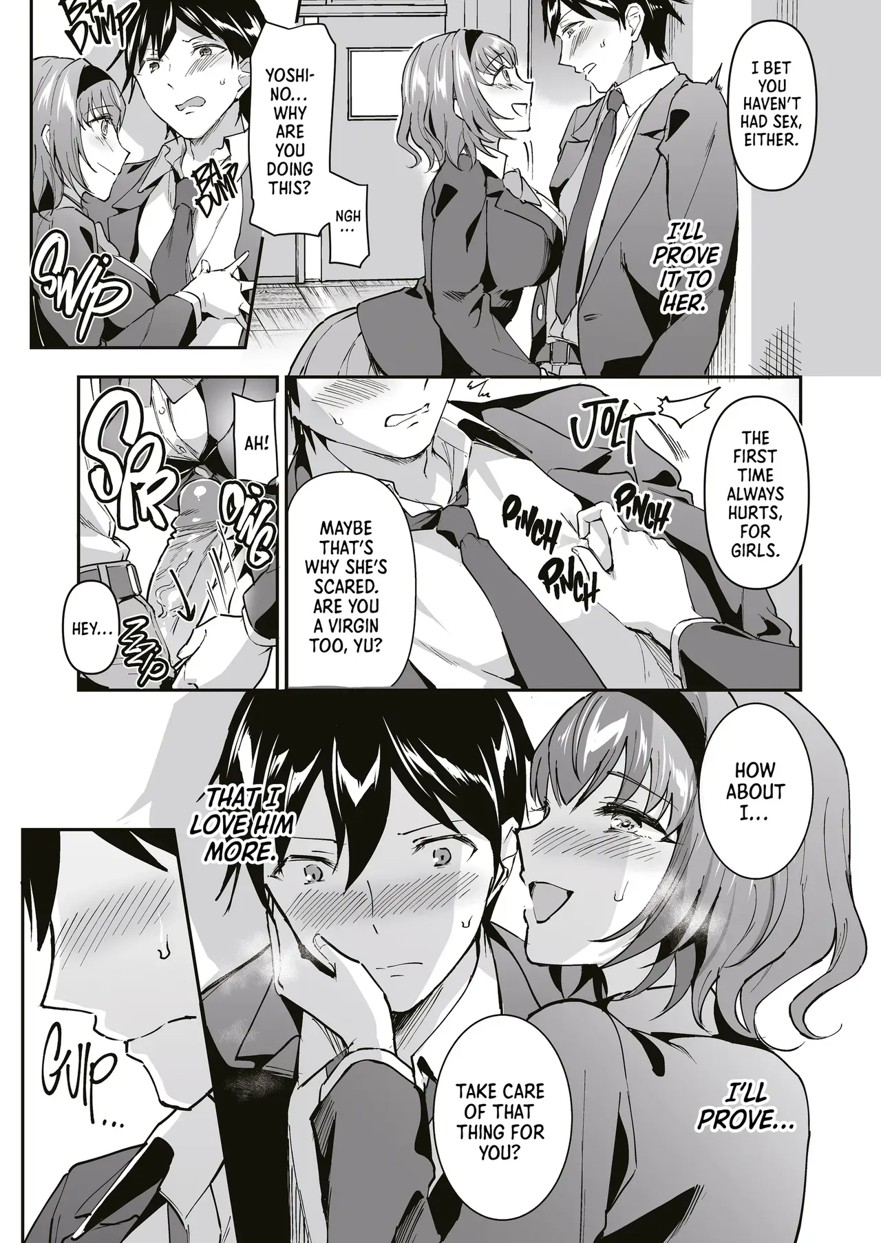 [Doushoku (Kuguri Oimo)] Netoriai -Watashi no Hou ga, Kimi ga Suki- | Stealing Back Your Love [English] [J18] [Decensored] [Digital] - Page 6