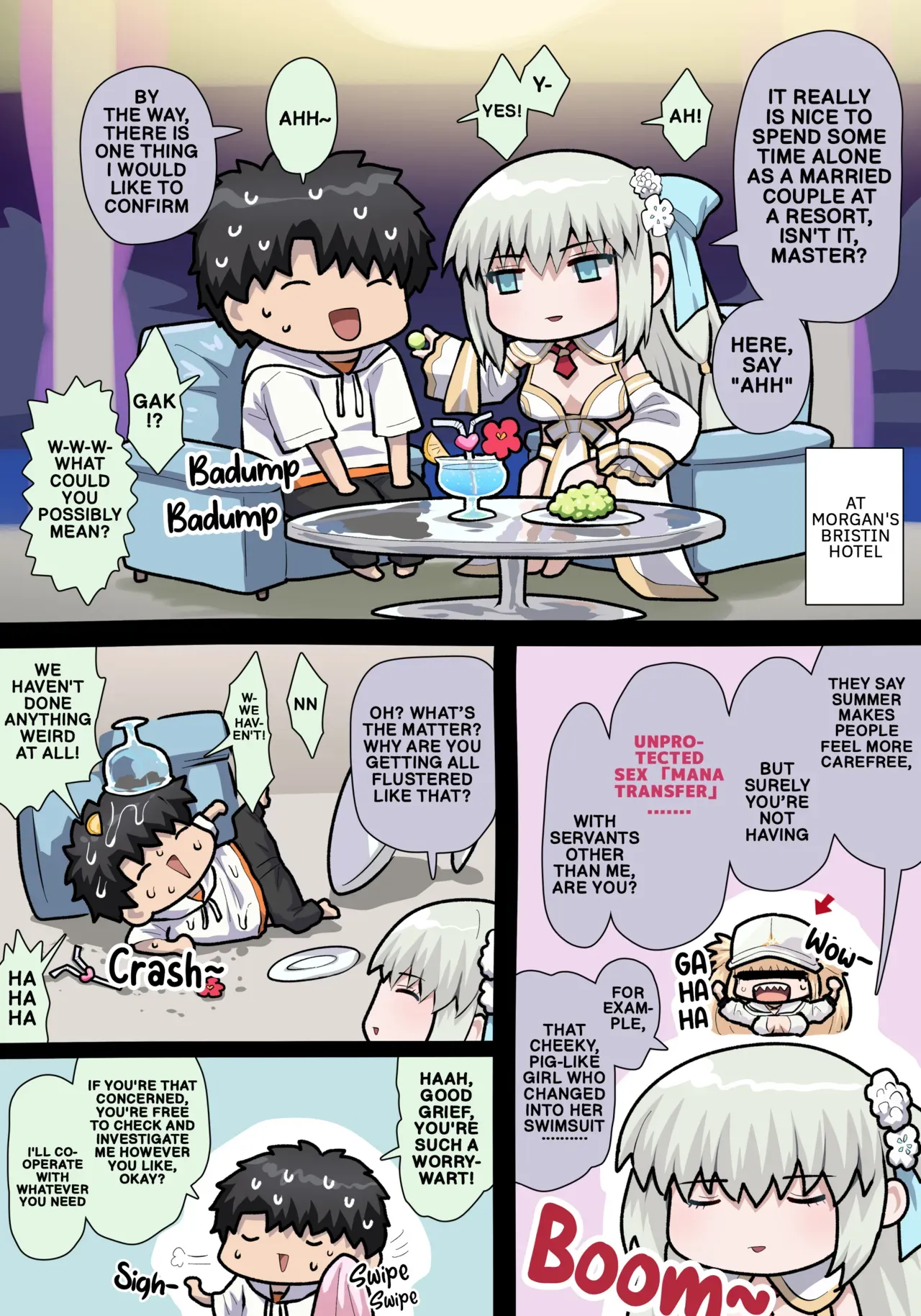 Water Consort Morgan (Fate/Grand Order) [English] - Page 1