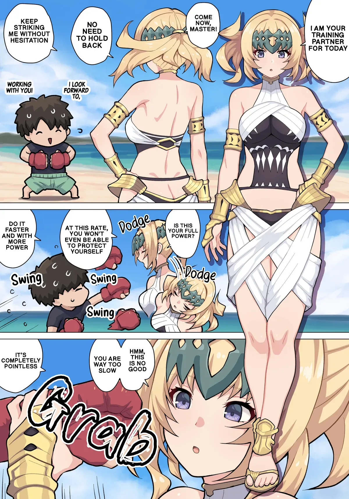 Pollux Wresting (Fate/Grand Order) [English] - Page 1