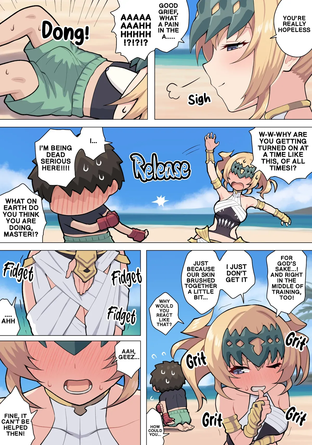 Pollux Wresting (Fate/Grand Order) [English] - Page 4