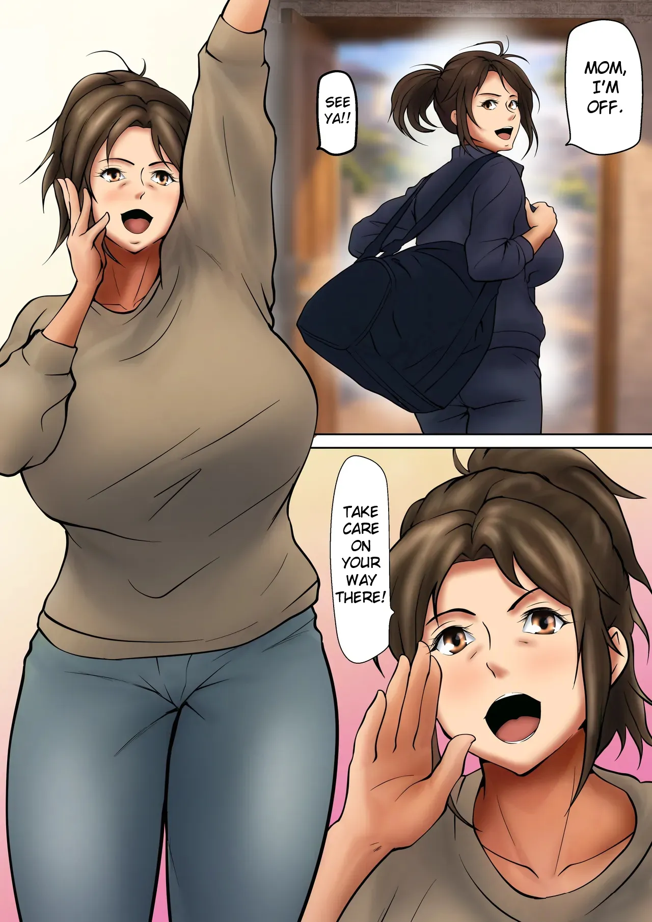 [Pentacle (Shimipan)] A Married Woman Who Chose to Be Embraced for The Sake of Her Daughter - A Night Sanctioned by Her Husband Part 1+2 [English] - Page 3